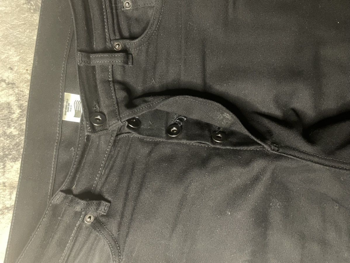 Other Junorae.us 14 OZ Raw Charcoal Denim Size US 32 / EU 48 - 3 Thumbnail