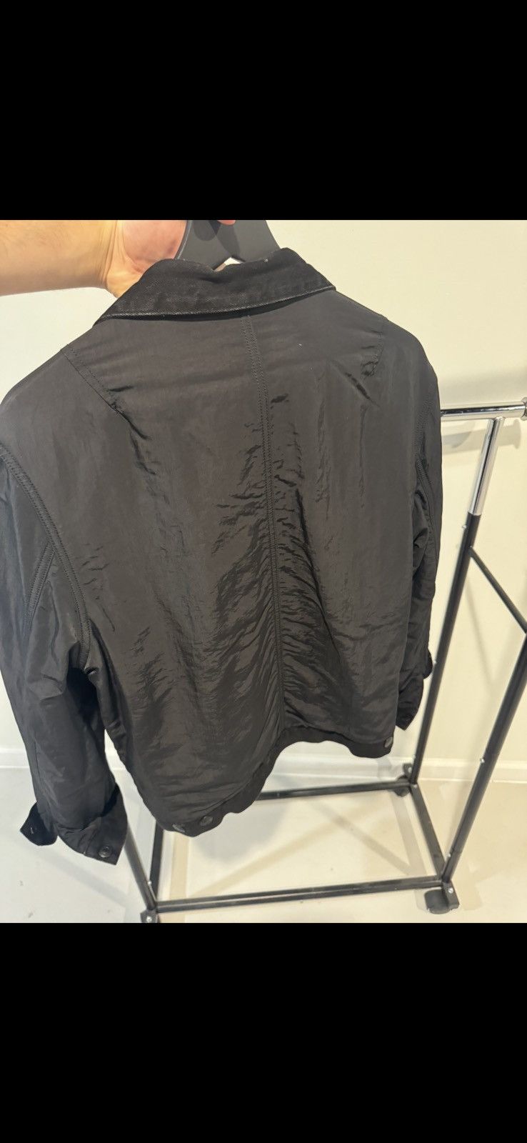 Allsaints Allsaints reversible Jean/nylon jacket Size US M / EU 48-50 / 2 - 7 Thumbnail