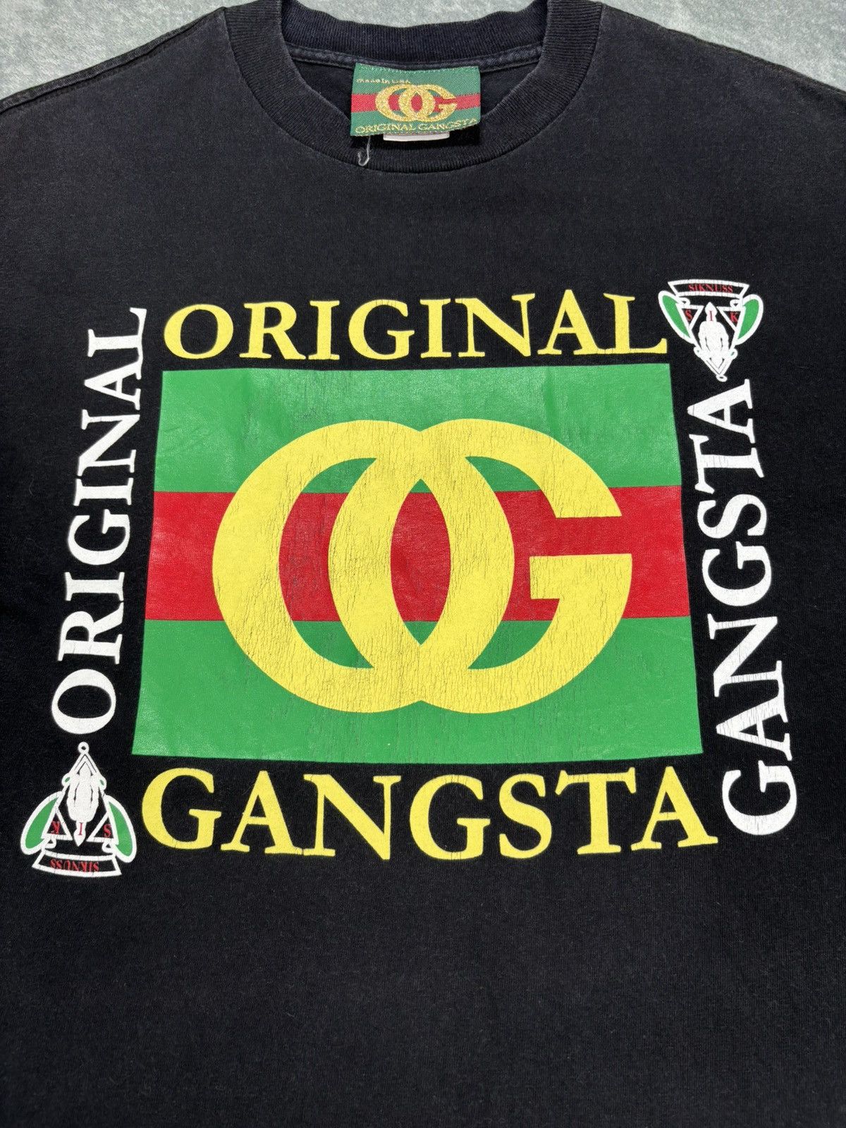 Gangster Doodles × Vintage Vintage Y2K Original Gangsta Design Gucci Size US M / EU 48-50 / 2 - 2 Thumbnail
