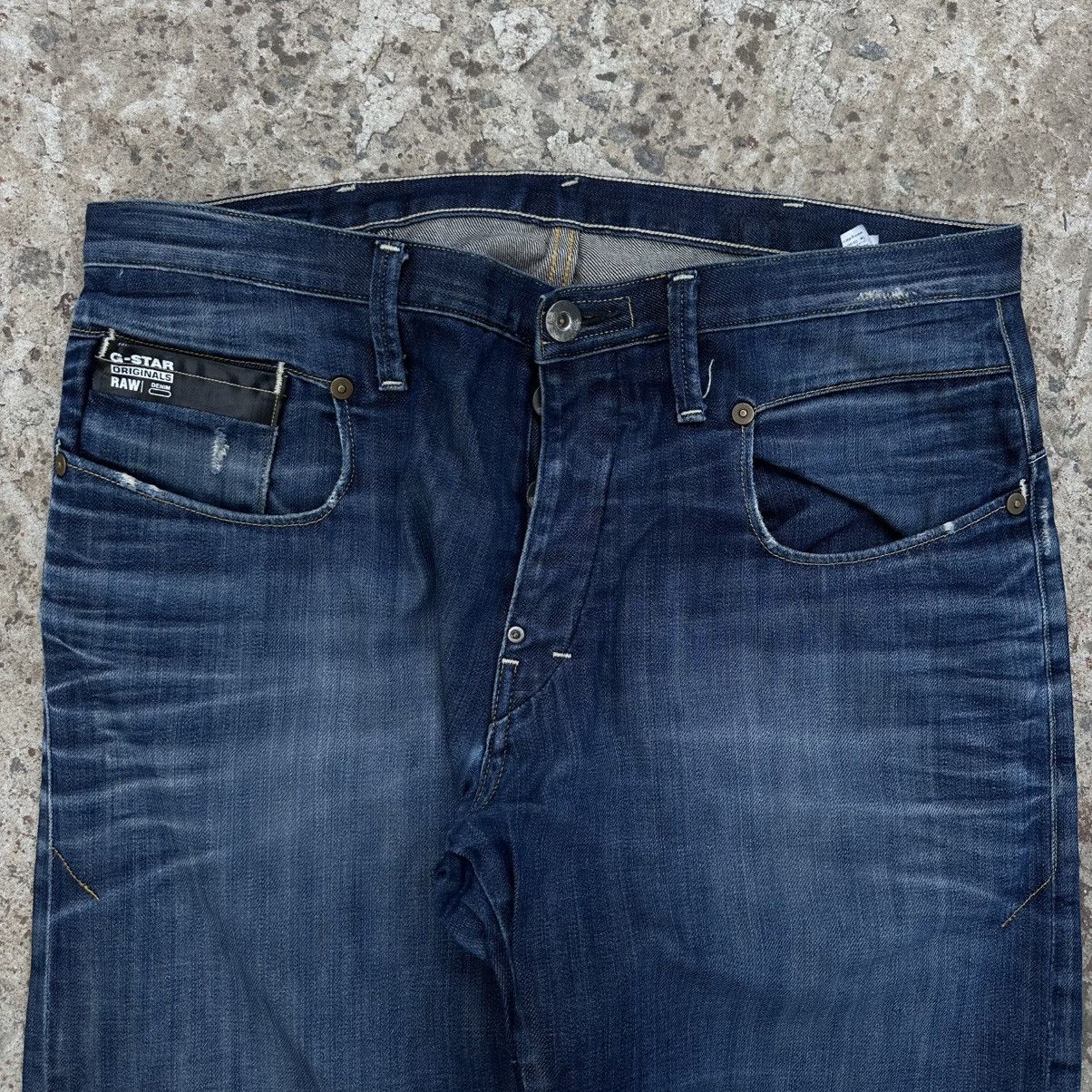 G-Star Vintage G Star Raw 3301 Jeans W34xL34 Pants Crazy Fit Y2K Size US 34 / EU 50 - 14 Thumbnail
