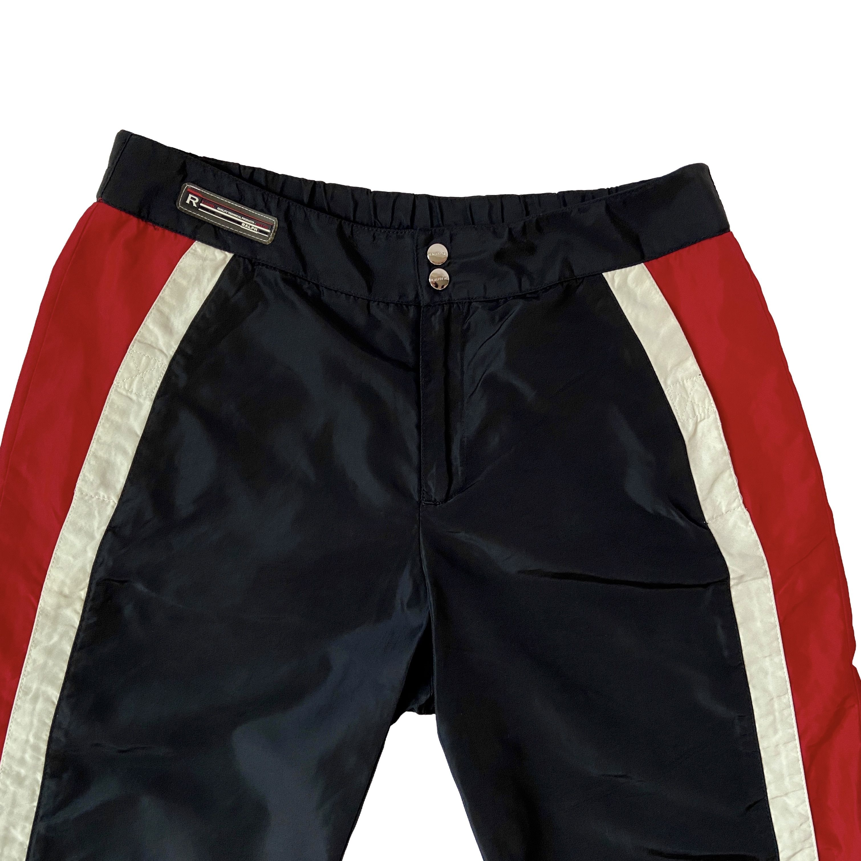 Ralph Lauren VINTAGE RALPH LAUREN TRACK PANTS JOGGERS BLACK Size 27" / US 4 / IT 40 - 2 Thumbnail