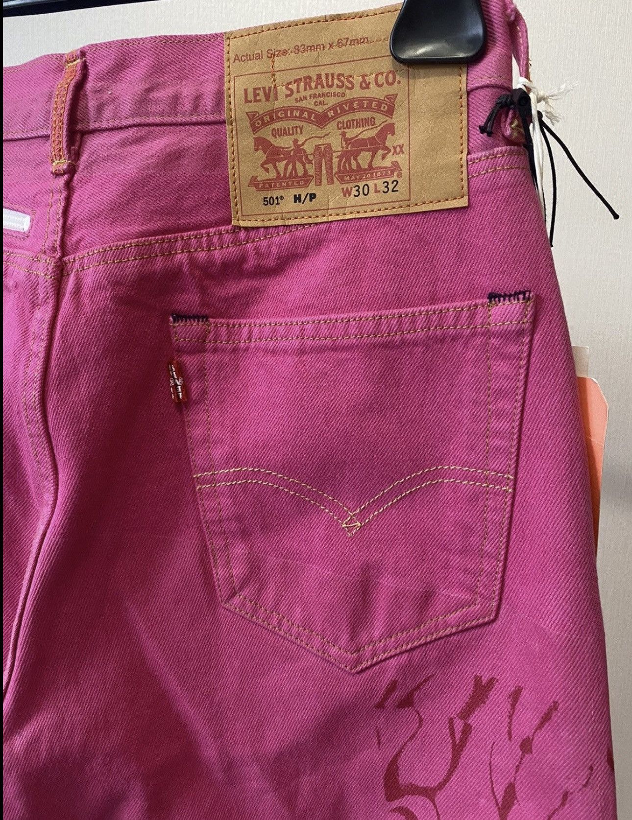 Heron Preston × Japanese Brand × Levi's RARE Heron Preston x Levis Jeans from 2020 Size 30" / US 8 / IT 44 - 5 Thumbnail
