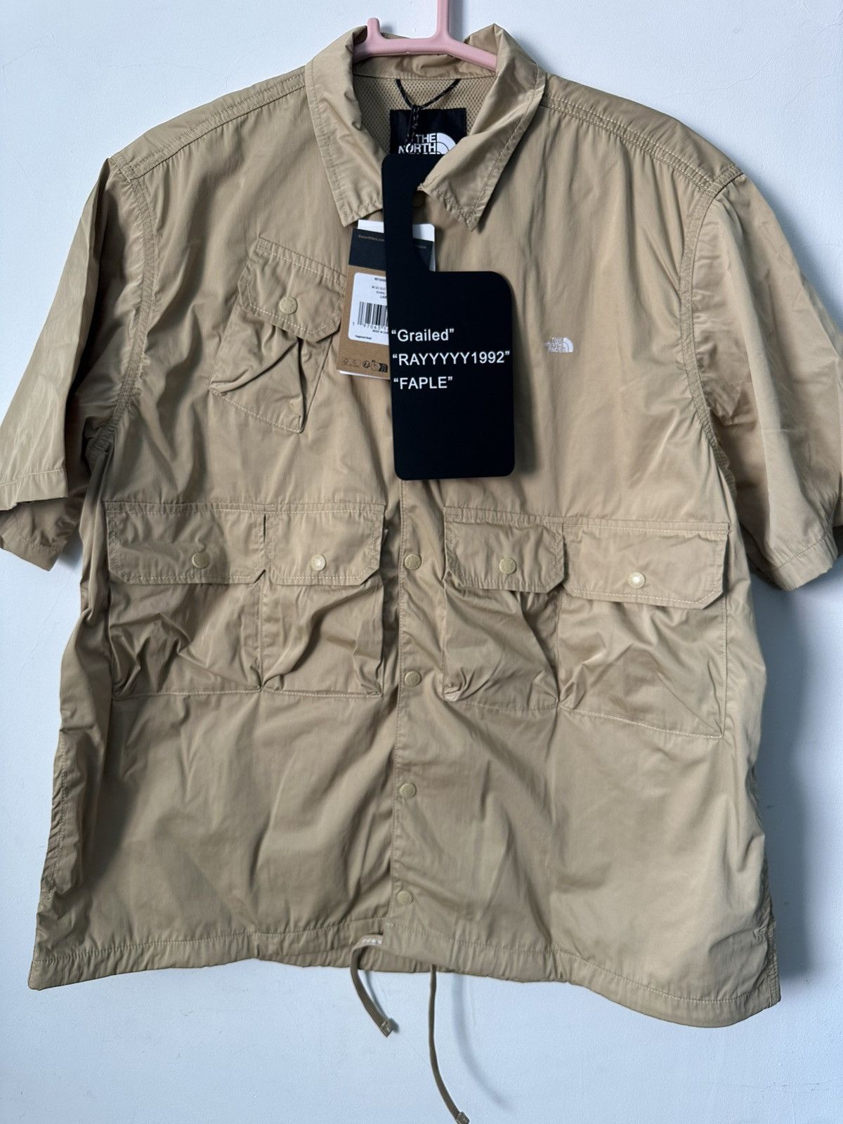 Kazuki Kuraishi × The North Face Urban Exploration KK OVERSIZE SOLID SHIRT Size US M / EU 48-50 / 2 - 17 Thumbnail