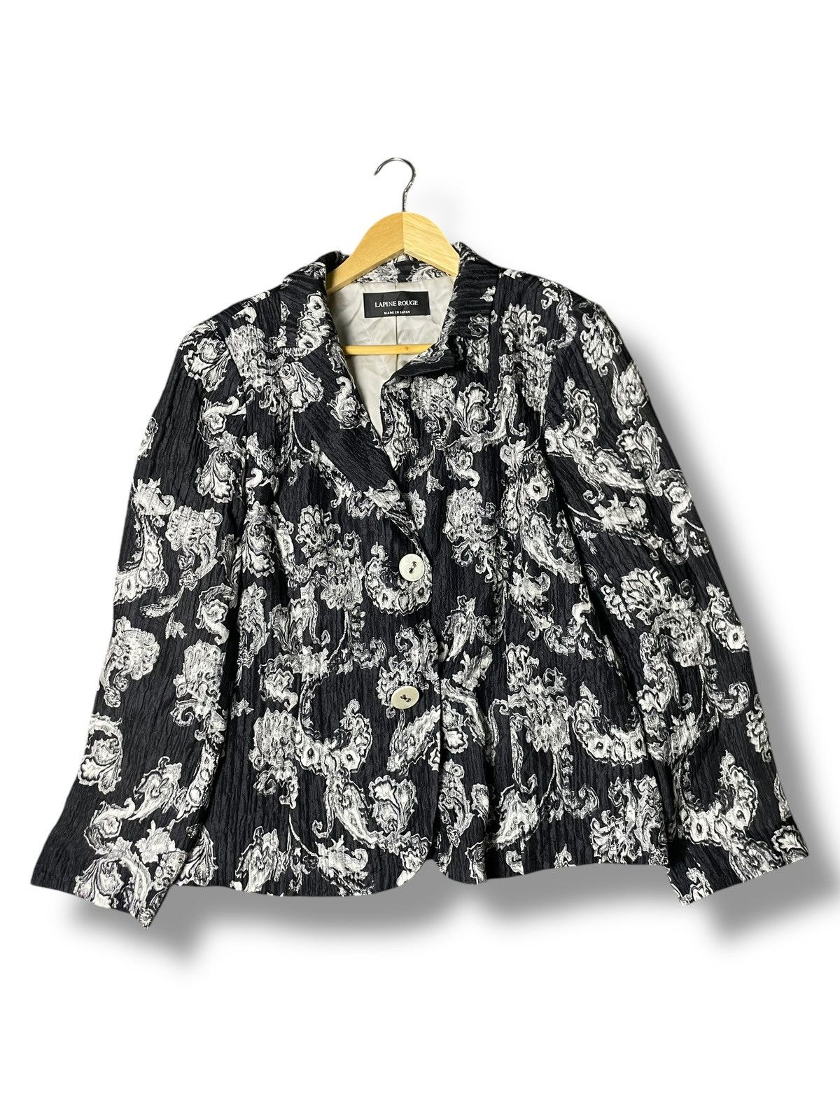 Japanese Brand × Vintage LAPINE ROUGE Abstract Light Coat (85) Size US XXS / EU 40 - 1 Thumbnail