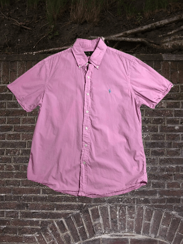 Polo Ralph Lauren Vintage Polo Ralph Lauren Men's Pink M Y2K Logo Size US M / EU 48-50 / 2 - 1 Thumbnail