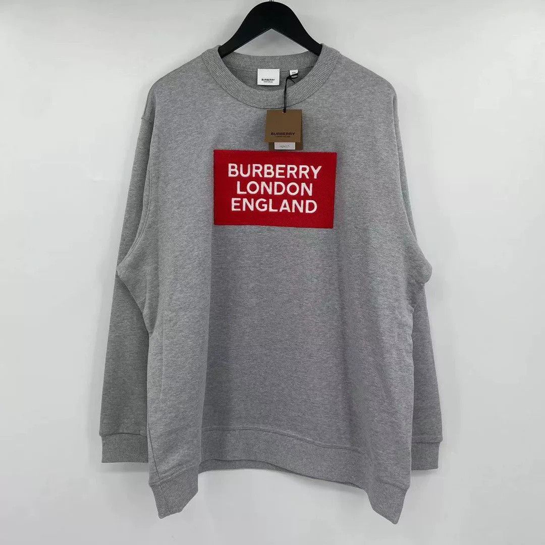 Burberry Burberry Gray Hoodie XXL Men Size US XXL / EU 58 / 5 - 1 Thumbnail