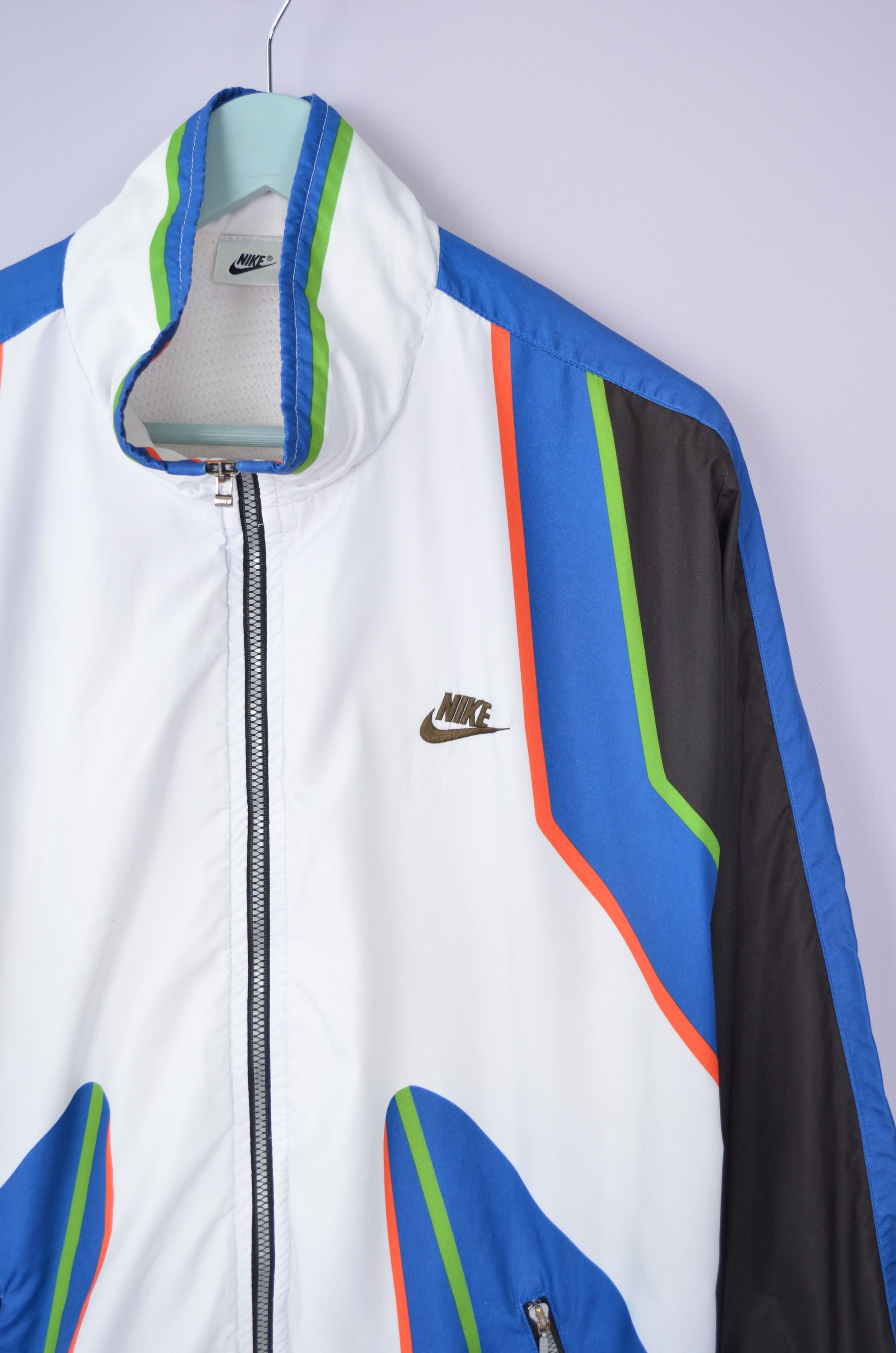 Nike × Vintage Vintage Early 90's Men's Nike Full Zip Track Jacket Size M Size US M / EU 48-50 / 2 - 4 Thumbnail