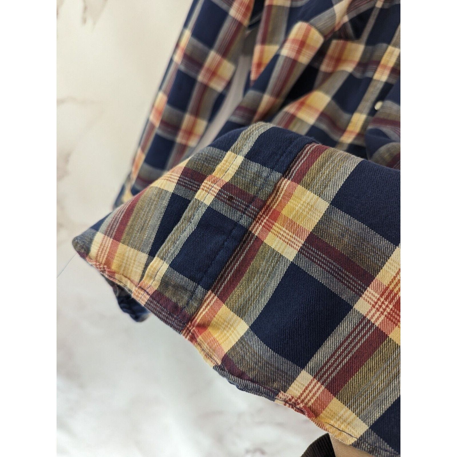 Levi's Vintage Levis Shirt Men Small Plaid Pearl Snap 80s Workwear Size US S / EU 44-46 / 1 - 14 Thumbnail
