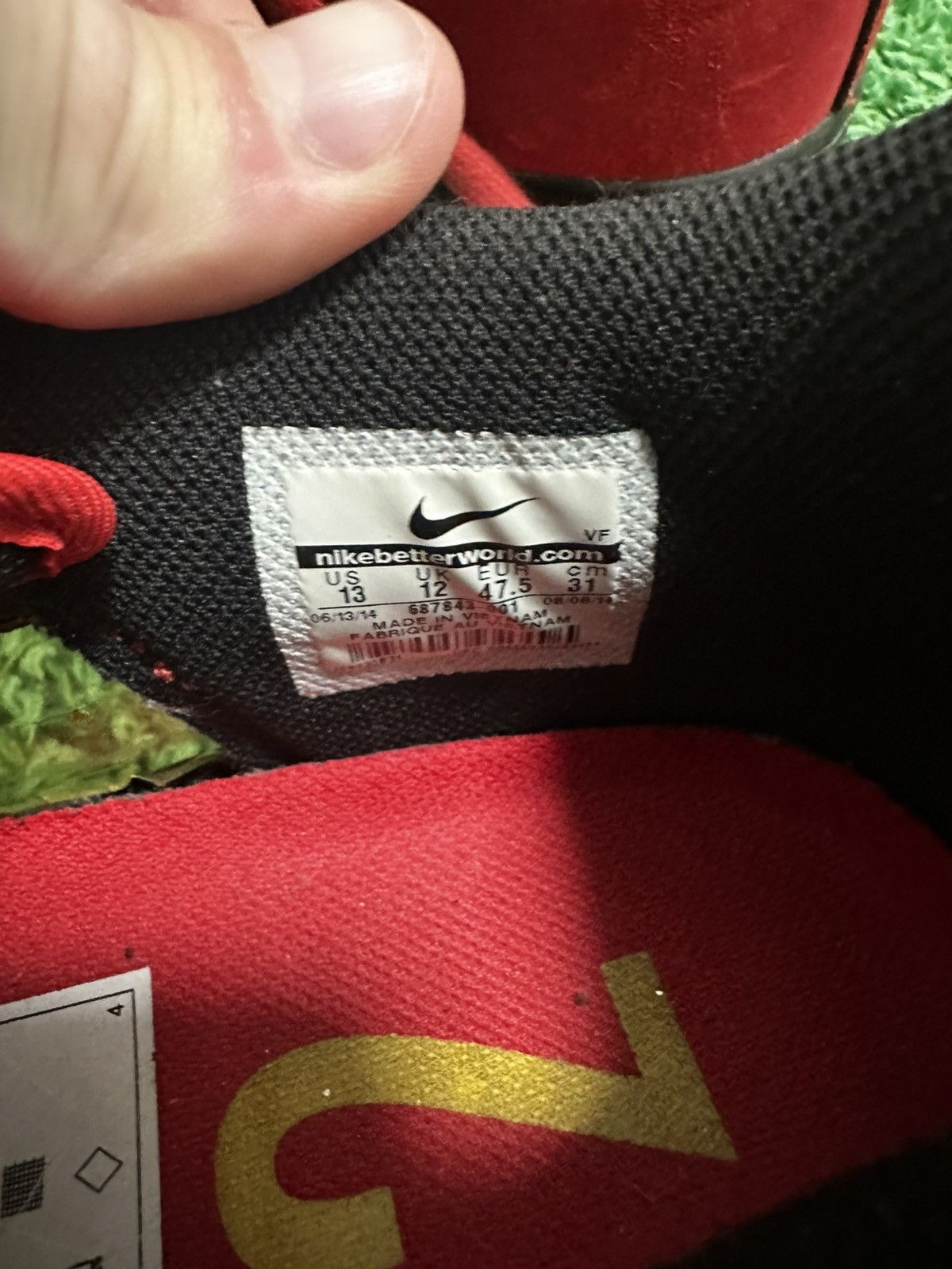 Nike Nike forca 1 low Kyirine Size US 13 / EU 46 - 2 Thumbnail