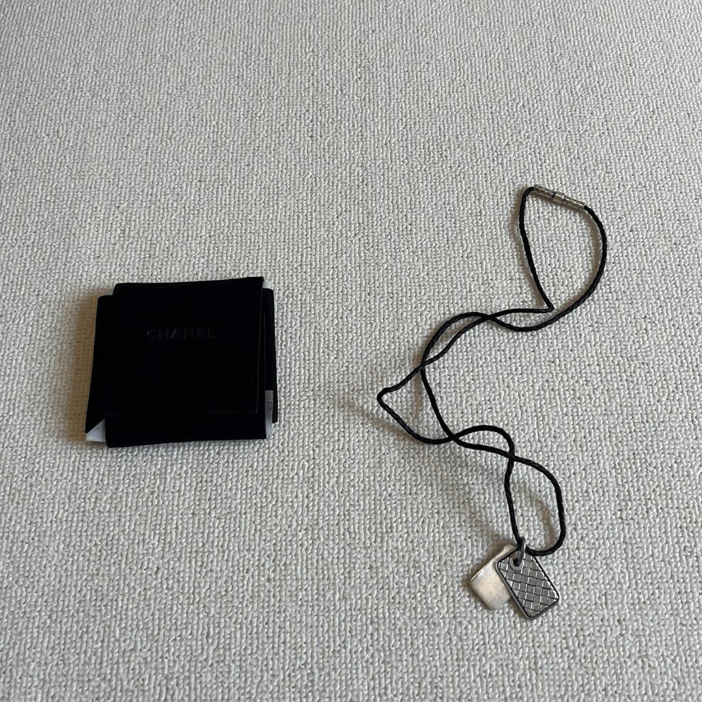 Bottega Veneta Bottega Veneta Woven Patten Necklace-2508 Size ONE SIZE - 1 Thumbnail