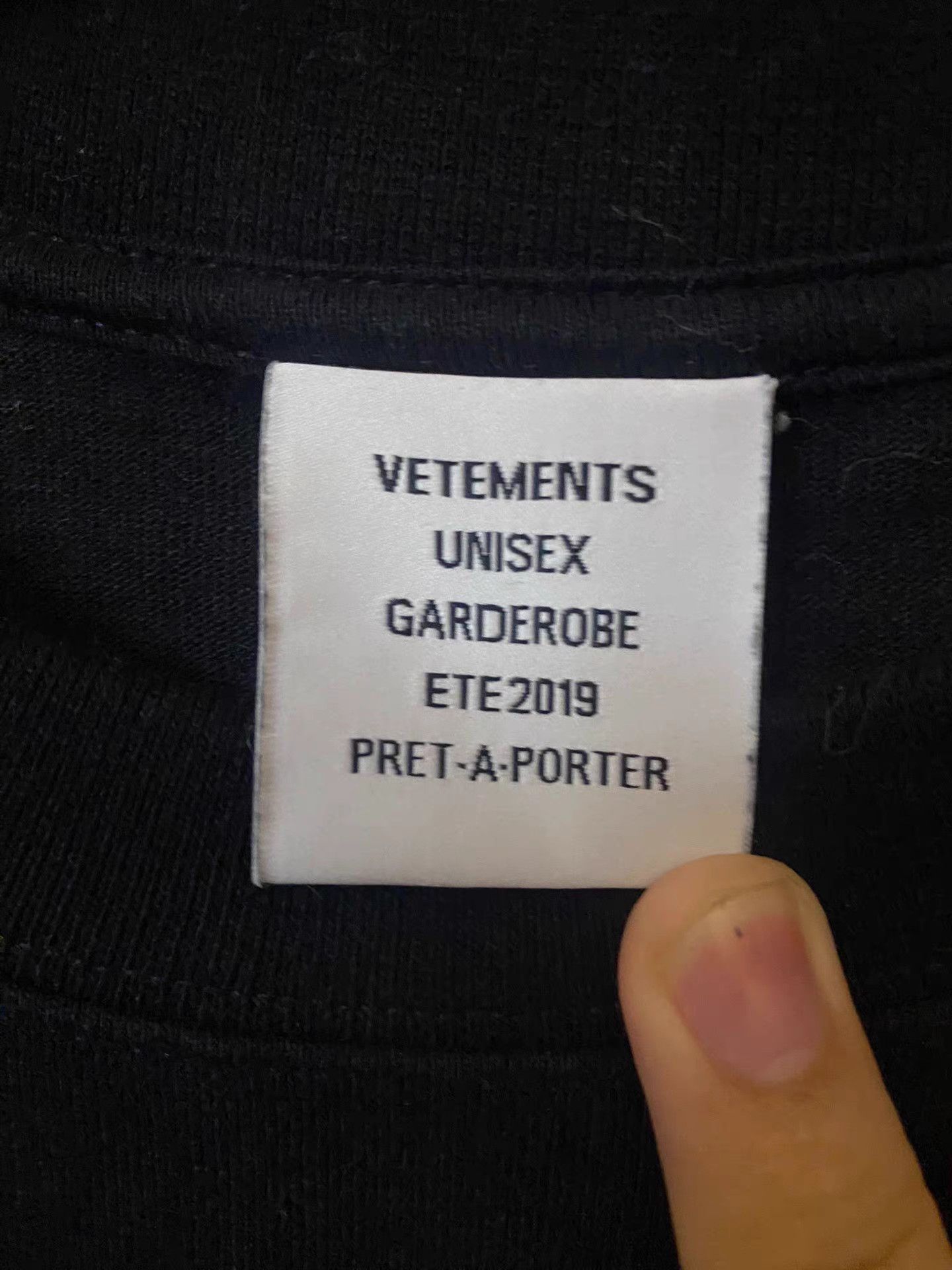 Vetements Vetements 19ss Viktor Tsoi Portrait T-shirt Size US M / EU 48-50 / 2 - 6 Thumbnail