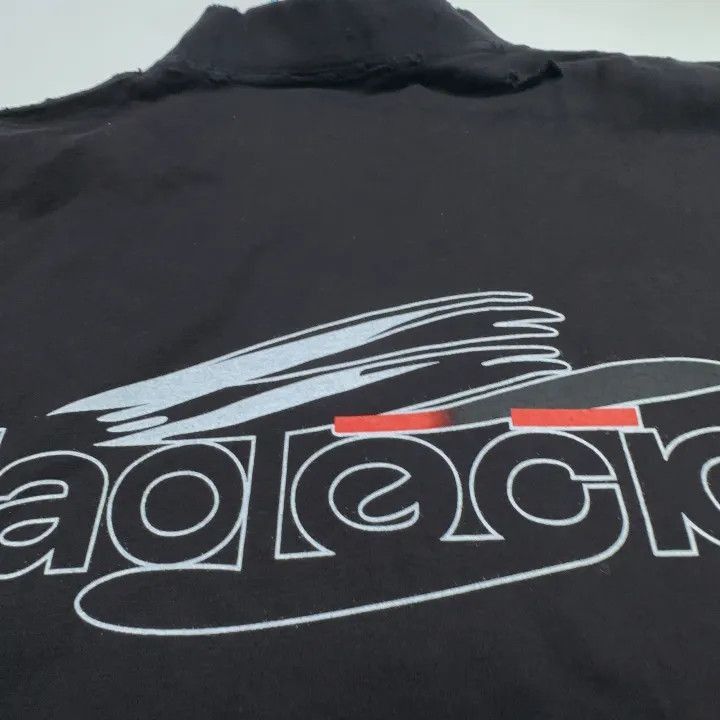 Balenciaga Balenciaga Logo Print Short Sleeve T-Shirt 0079-2507 Size US XXS / EU 40 - 4 Thumbnail