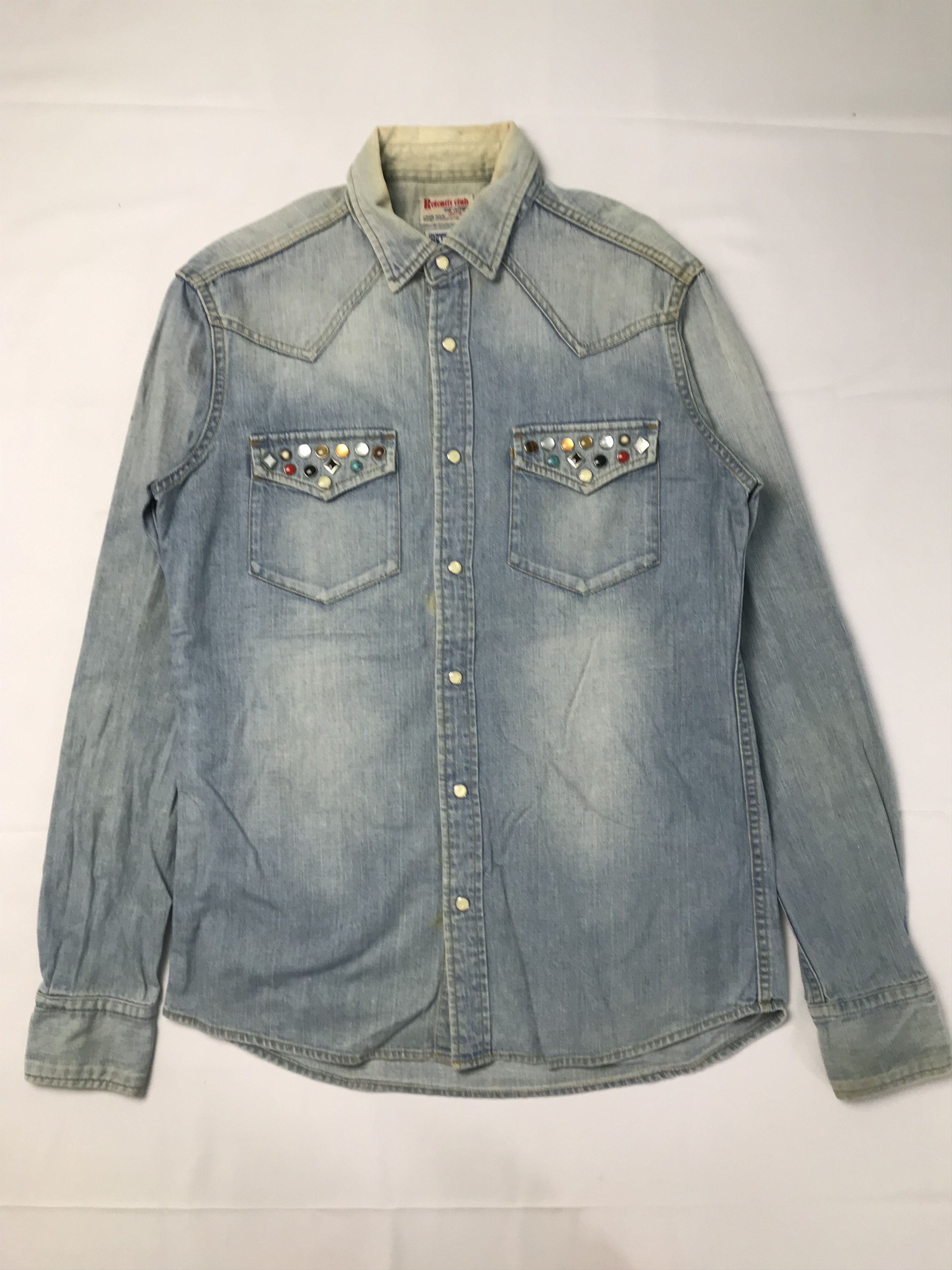 Japanese Brand Made in japan Attack the mind 7 indigo hard shirt Size US S / EU 44-46 / 1 - 1 Thumbnail