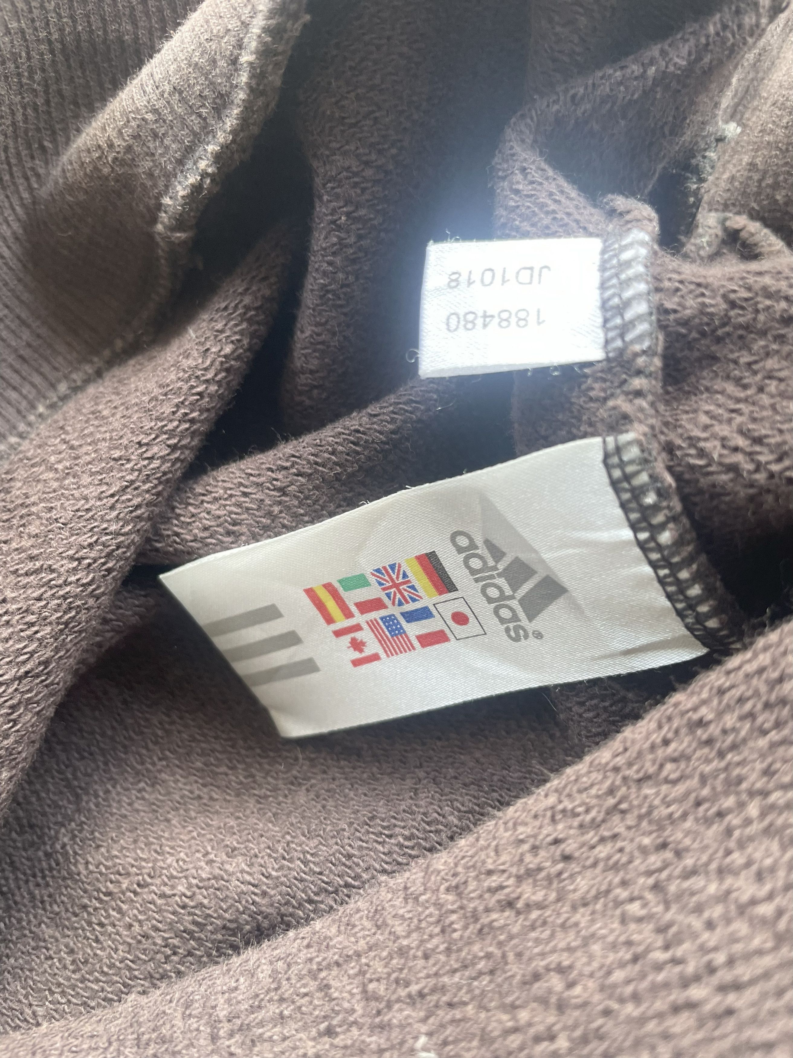 Adidas Vintage Adidas Hoodie Size US L / EU 52-54 / 3 - 8 Thumbnail