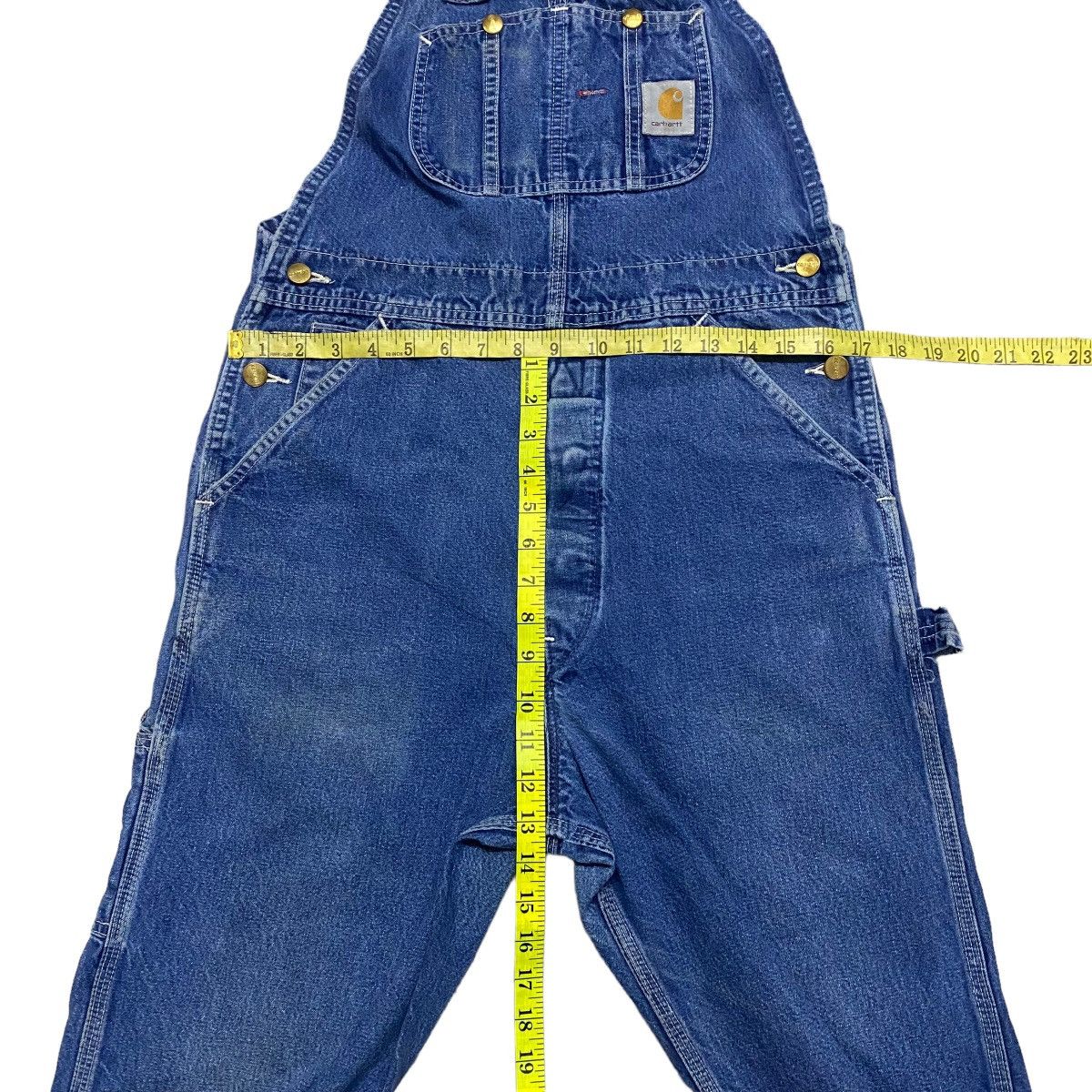 Vintage 90s Carhartt Overall Denim