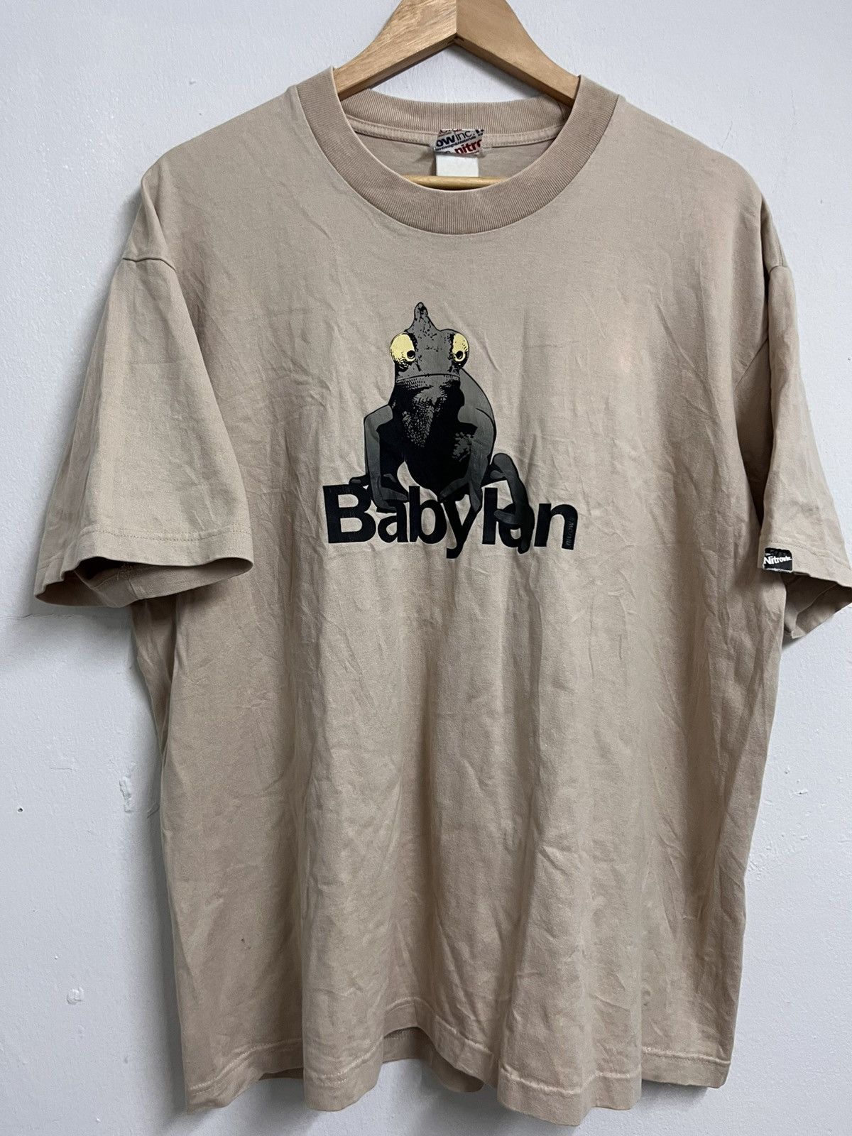 Nitraid vintage old nitraid babylon nitrowinc frog tee Size US XL / EU 56 / 4 - 2 Thumbnail