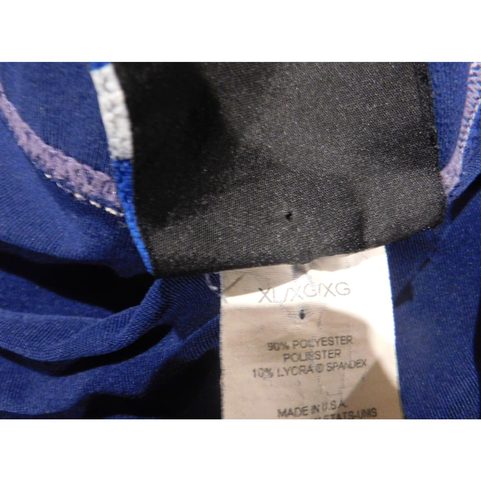 Adidas Adidas Womens Shorts XL Blue True to Athlete Athletic Stretch Regular Waist 32in Activewear Logo Blended Polyester Size 40" / US 18 - 7 Thumbnail