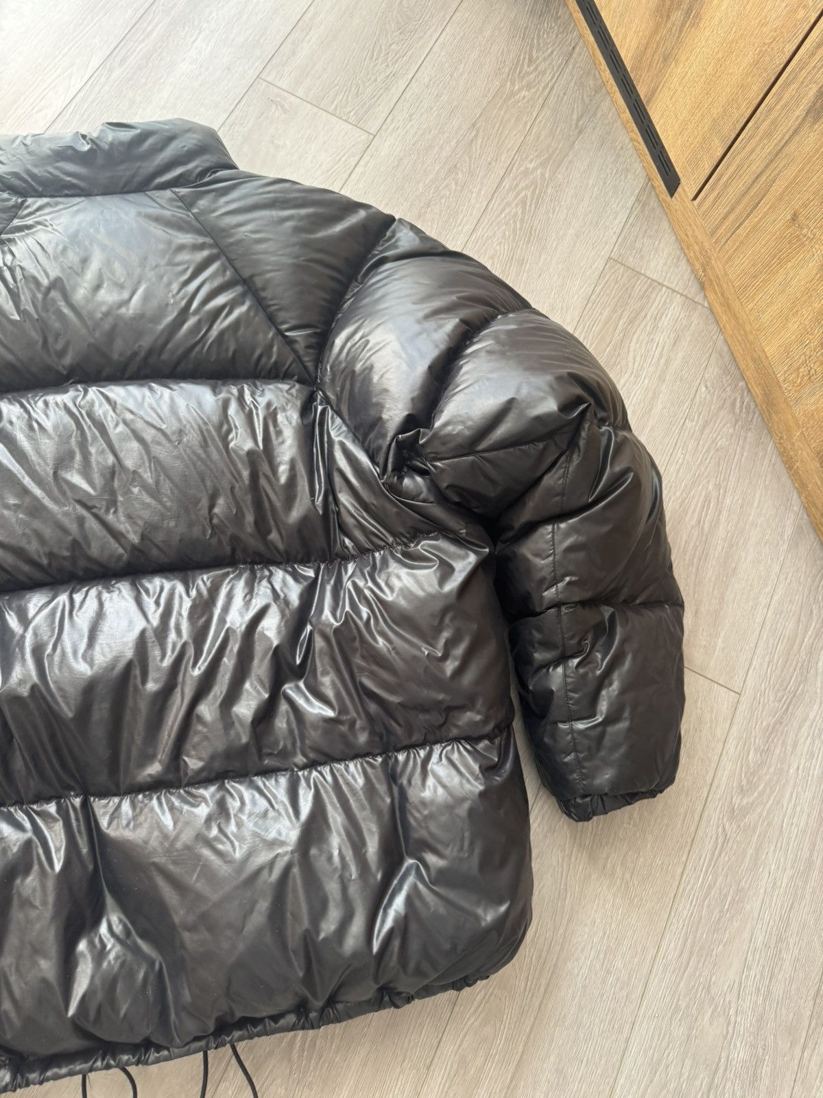 Moncler Vintage Moncler Puffer Jacket Dark Gray Size US XXL / EU 58 / 5 - 11 Thumbnail