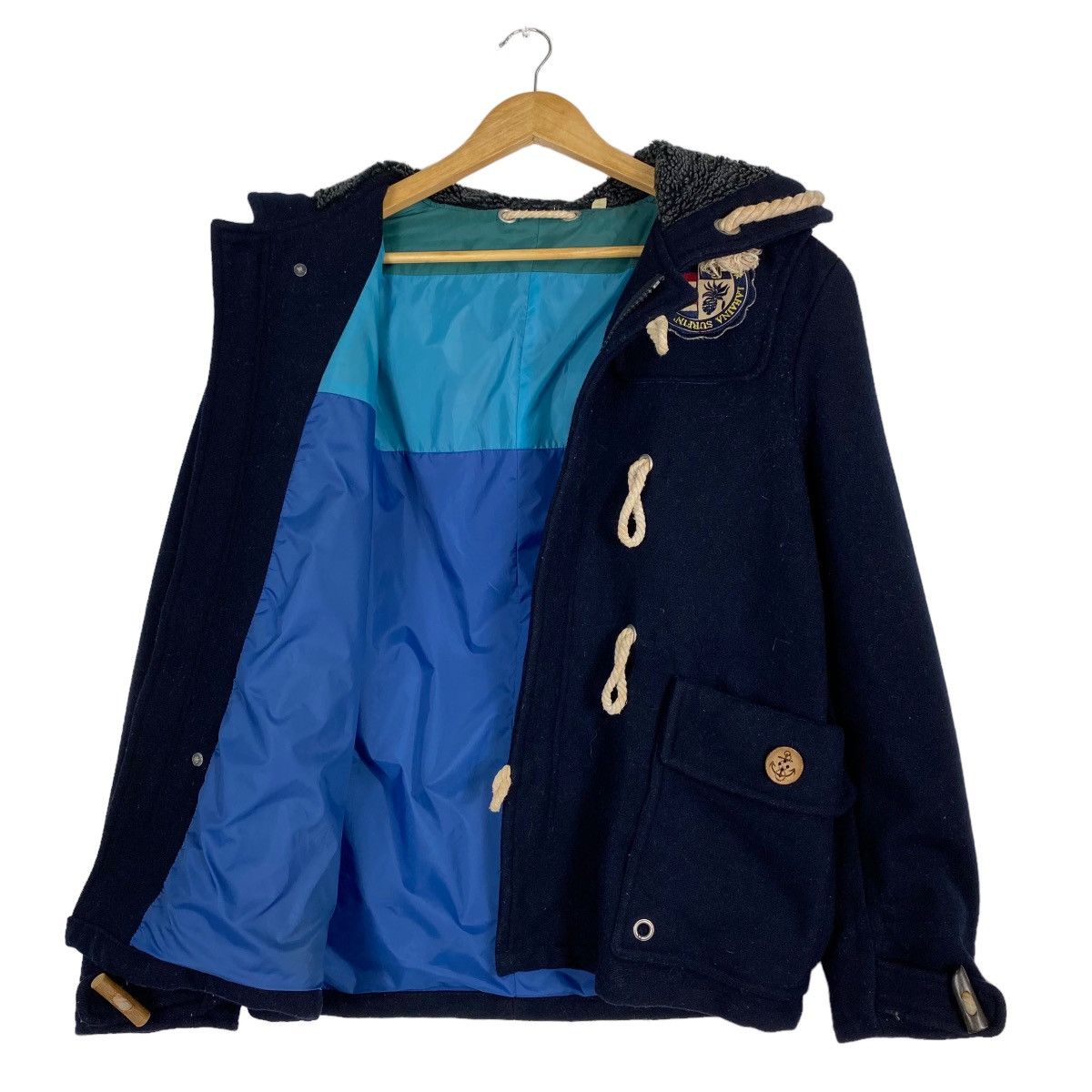 Japanese Brand Lahana Surfing Club State Of Hawaii Duffle Coat Size US M / EU 48-50 / 2 - 11 Thumbnail