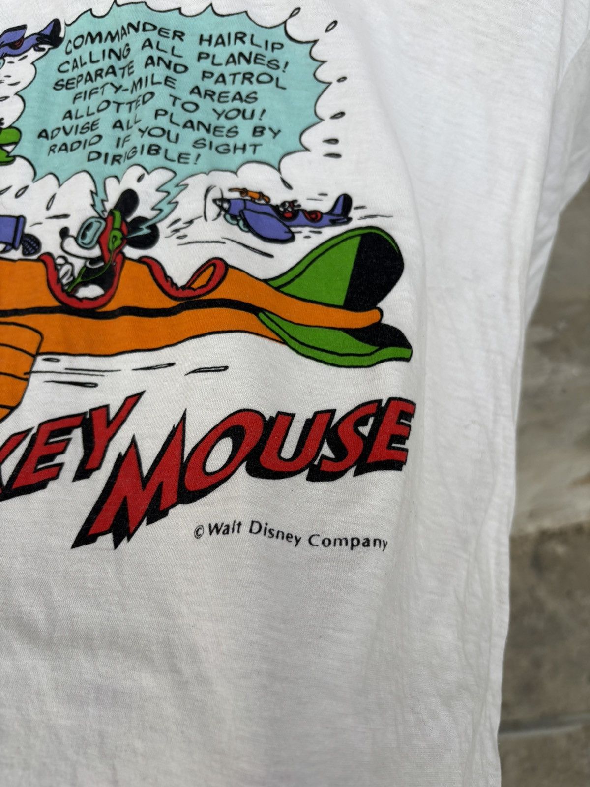 Vintage Vintage 90s Mickey Mouse Commander Hairlip Size US M / EU 48-50 / 2 - 4 Thumbnail