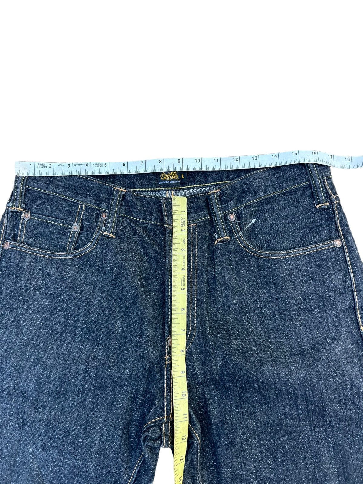 Nepenthes Cootie Japan Thick Denim Selvedge Jeans Leather Patch Size US 32 / EU 48 - 3 Thumbnail