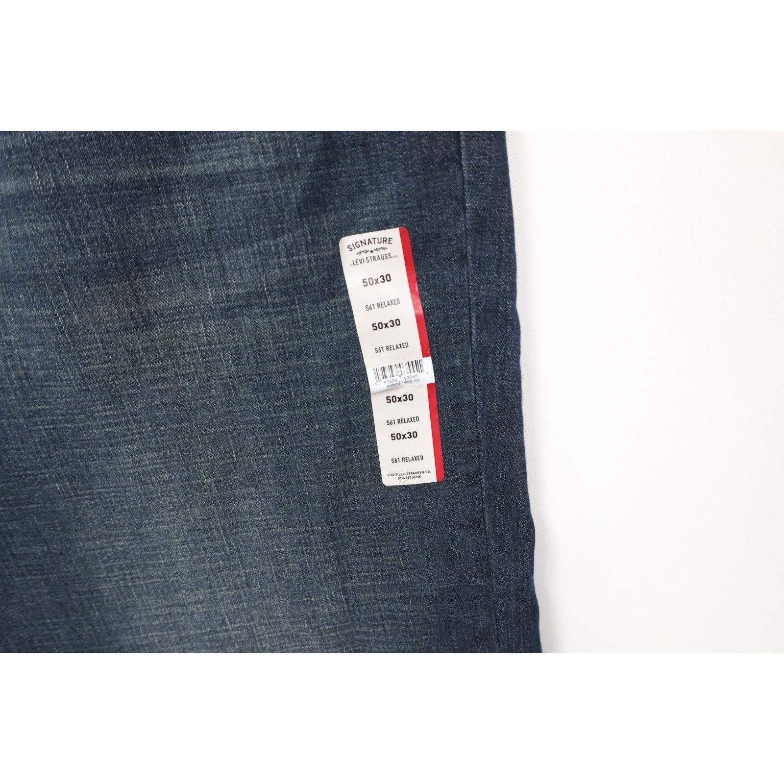 Levi's New Levis Mens Stretch Relaxed Fit Wide Leg Jeans 50x30 Size US 44 / EU 60 - 5 Thumbnail