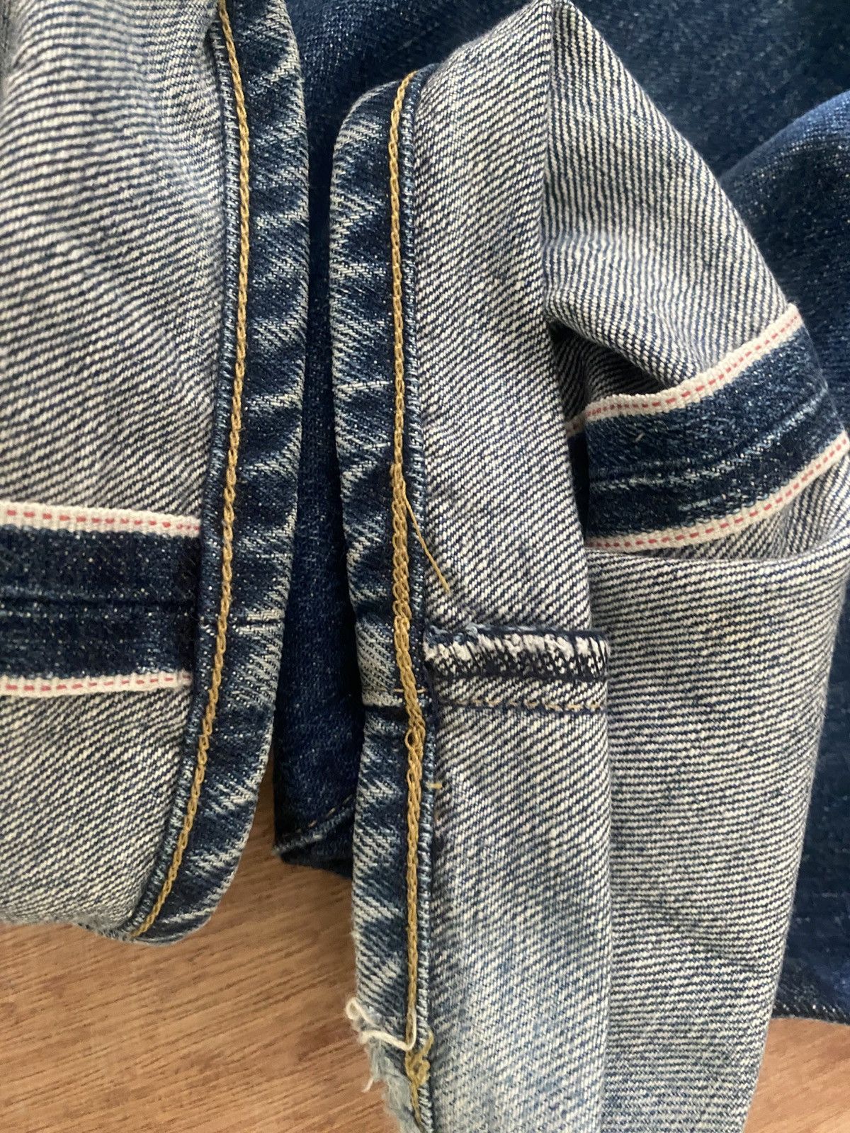 Japanese Brand × Levi's × Vintage VINTAGE LEVI'S BIG E LOT 503B BUTTON J22 Size US 30 / EU 46 - 14 Thumbnail