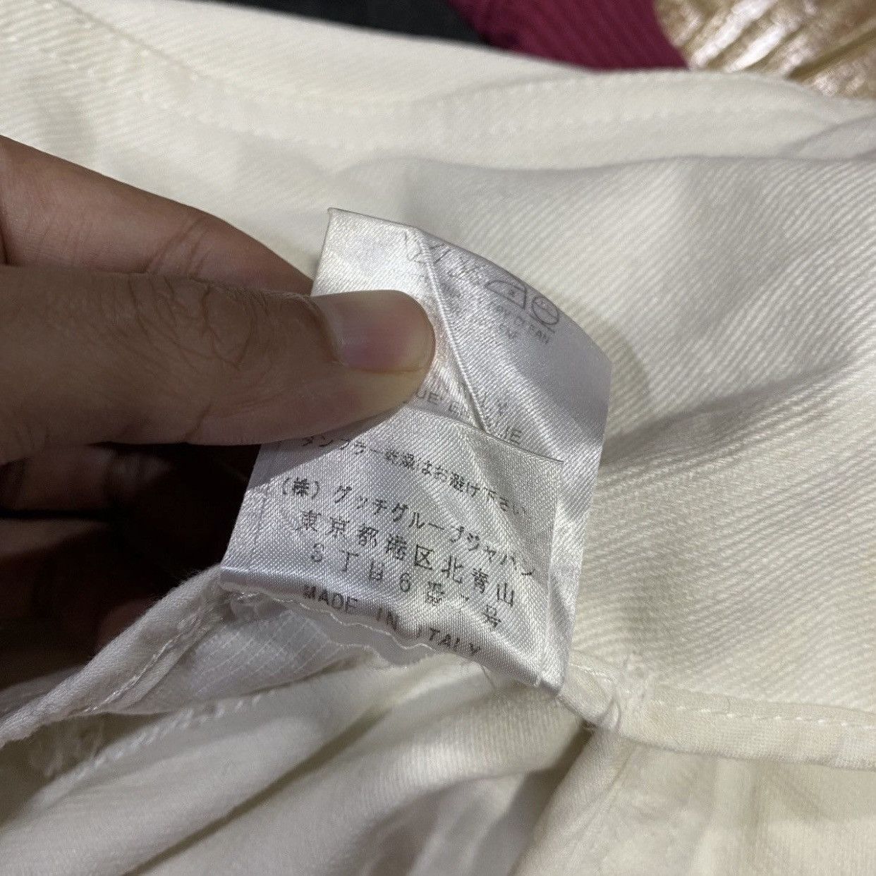 Gucci Archival Gucci White Cotton Denim Cropped Jacket IT 42 (M) Size M / US 6-8 / IT 42-44 - 15 Thumbnail