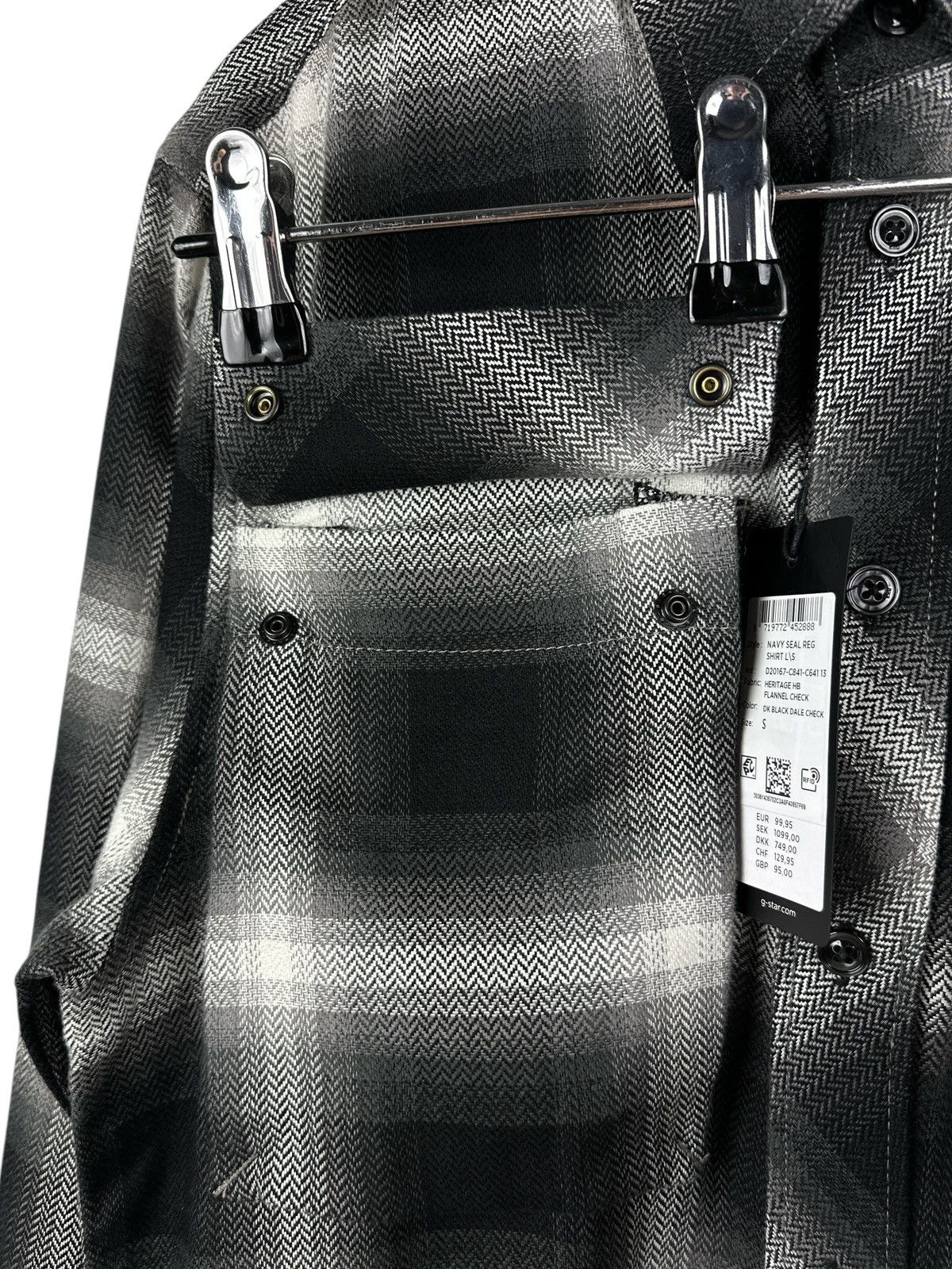 G-Star NWT🏷️ G-Star Navy Seal Flannel Shirt Long Sleeve Regular Fit Size US S / EU 44-46 / 1 - 6 Thumbnail