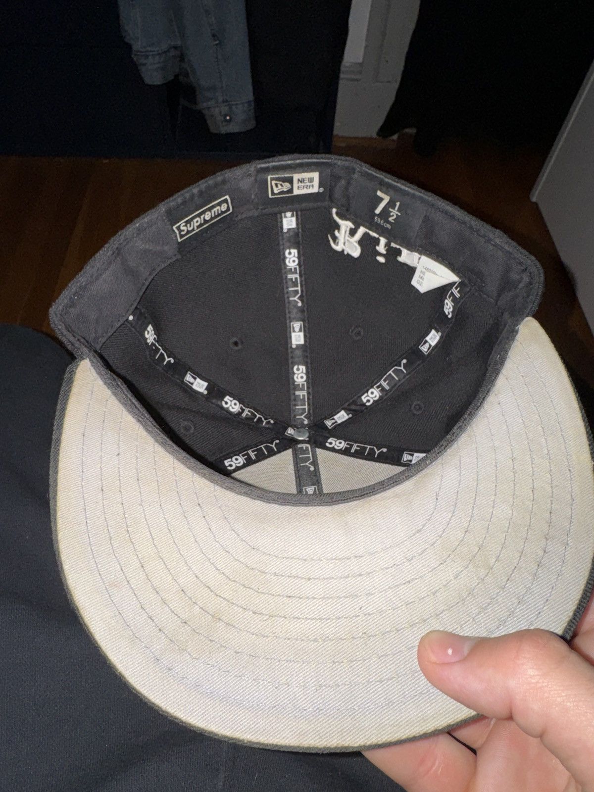 New Era × Supreme New Era x Supreme R.I.P. fitted Size ONE SIZE - 5 Thumbnail