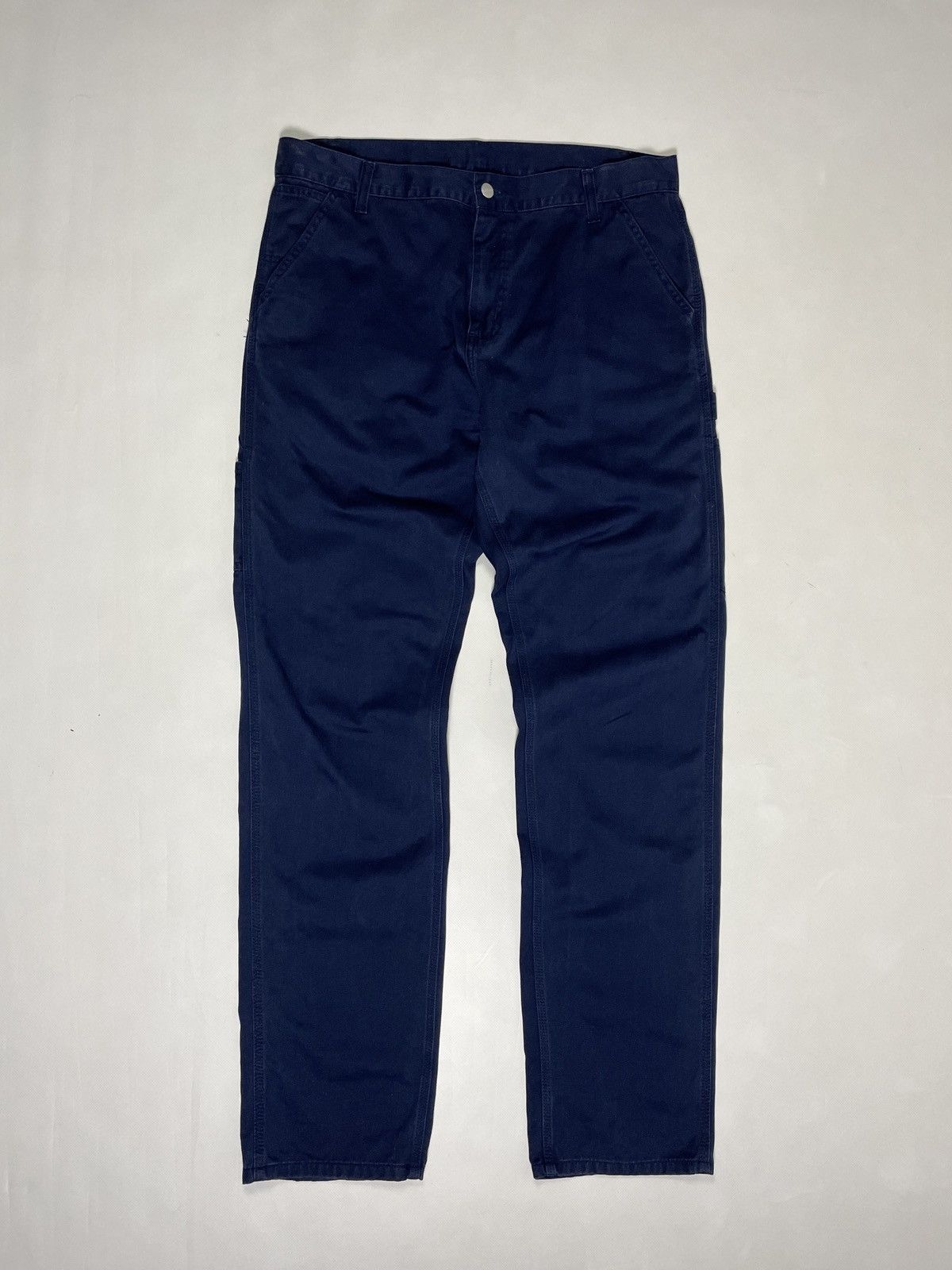 Carhartt Carhartt Vintage 🦋 Blue Single Knee Work Carpenter pants Size US 34 / EU 50 - 7 Thumbnail