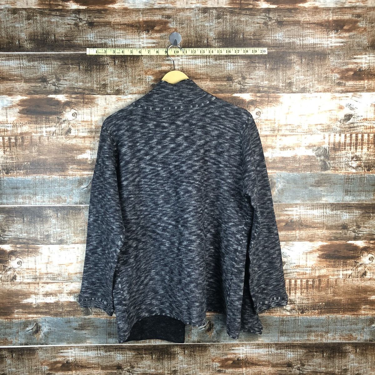 Vintage Japanese Brand Grey Cardigan Knitwear #A1859 Size US M / EU 48-50 / 2 - 10 Thumbnail