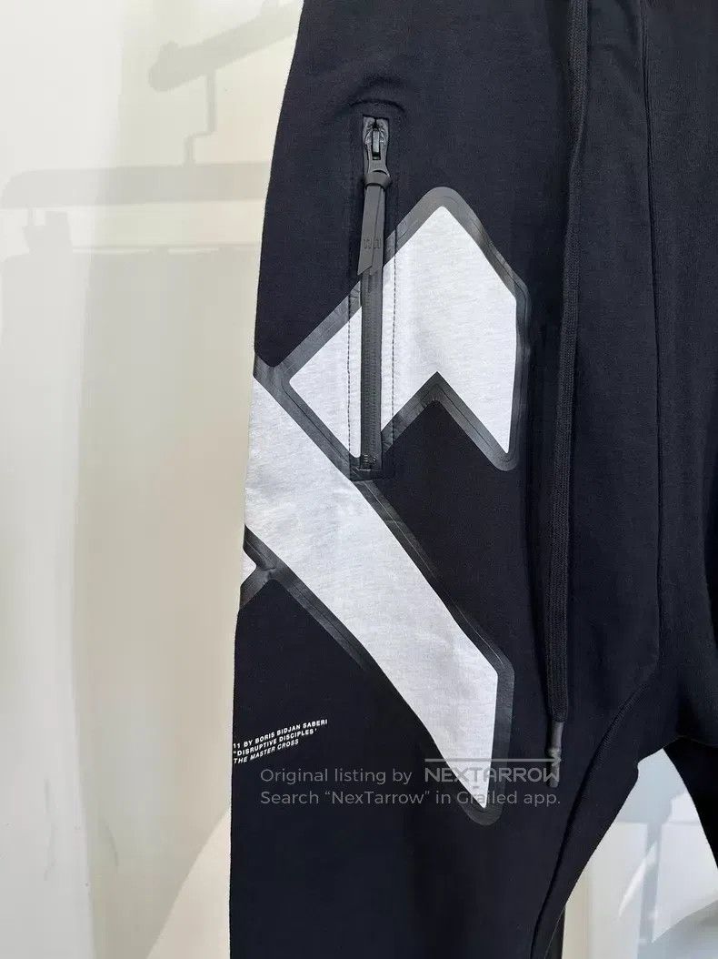 Boris Bidjan Saberi Boris Bidjan Saberi Size M P13 printed elastic cuff sweatpa Size US 30 / EU 46 - 4 Thumbnail