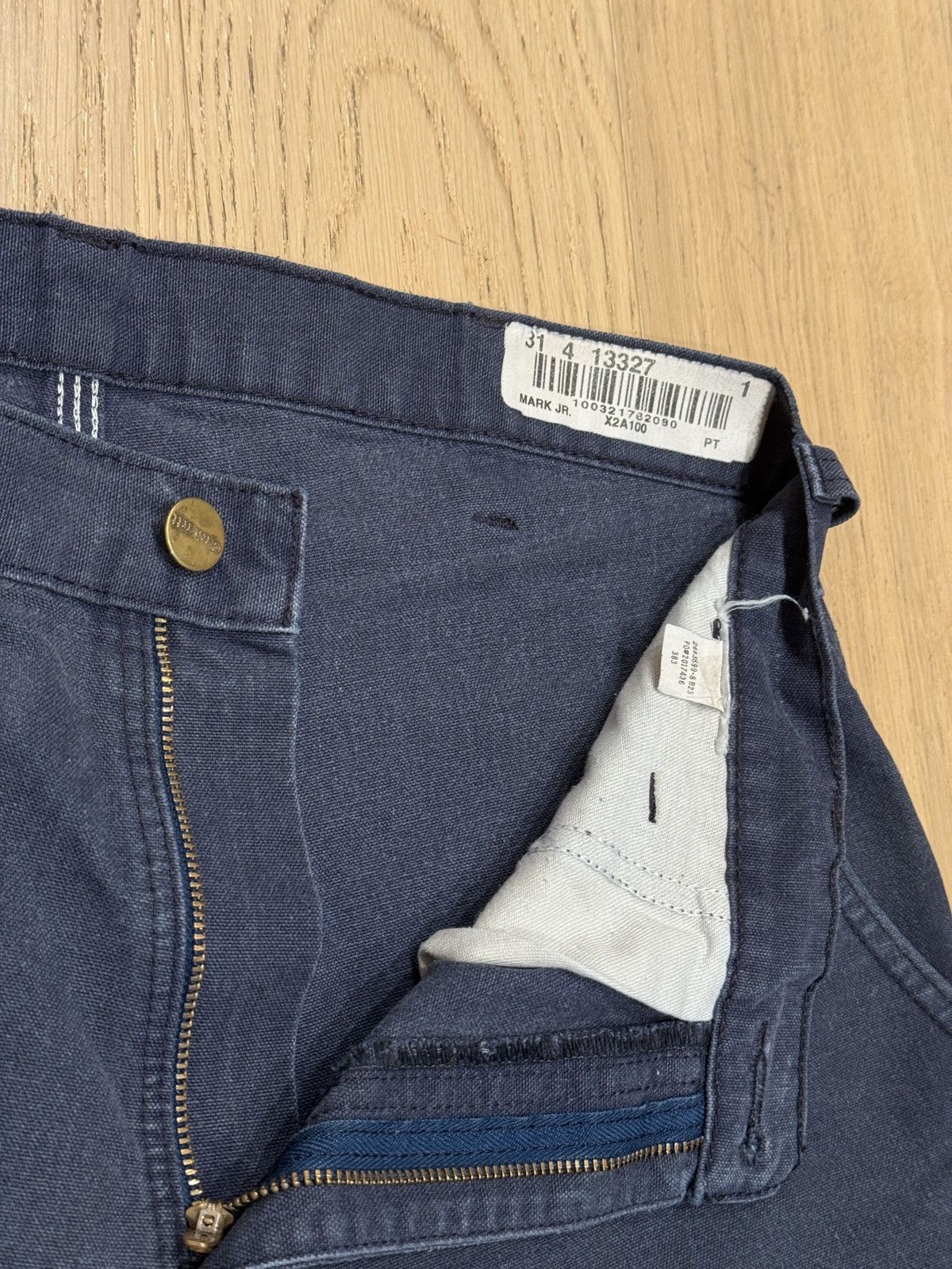 Carhartt 1980s Carhartt Blue Work Pants (Tagged for Rental Only) Size US 32 / EU 48 - 5 Thumbnail