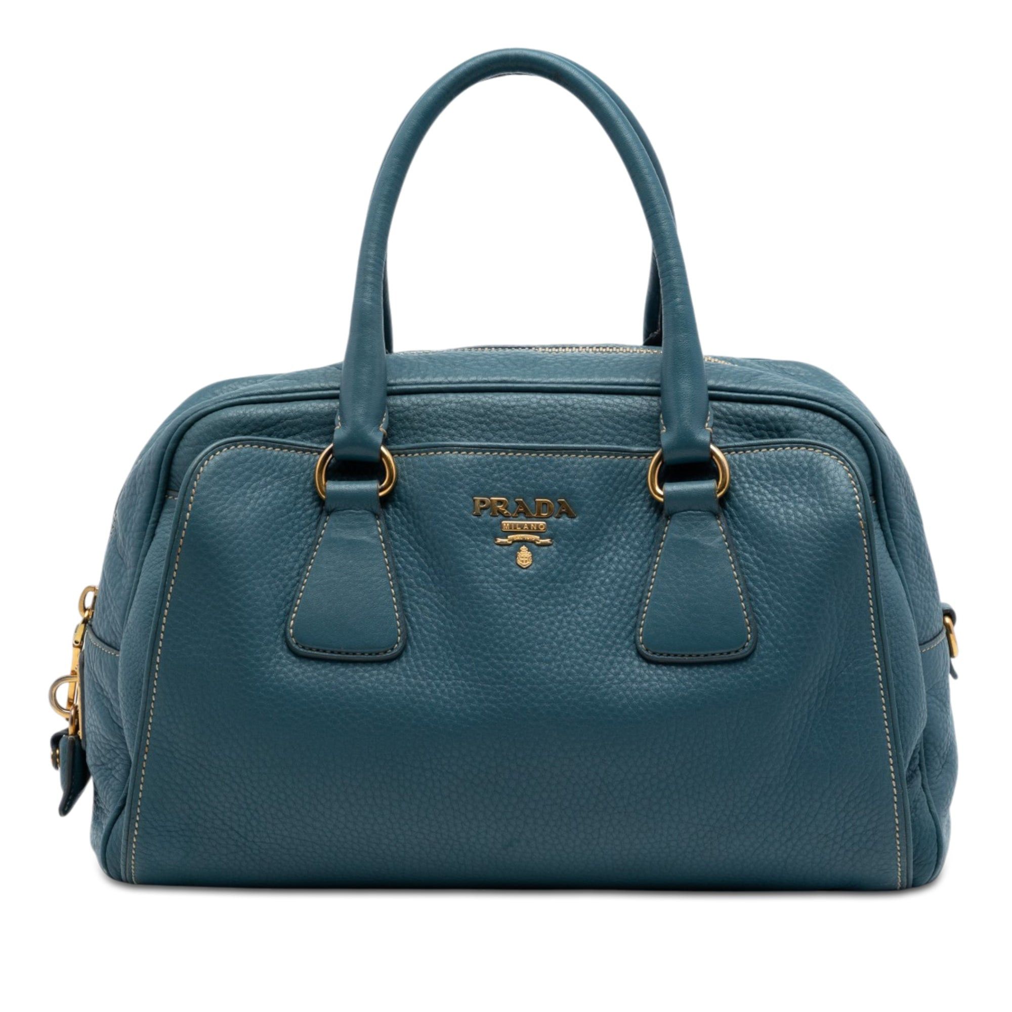 Prada Vitello Daino Bauletto Bag Size ONE SIZE - 1 Thumbnail