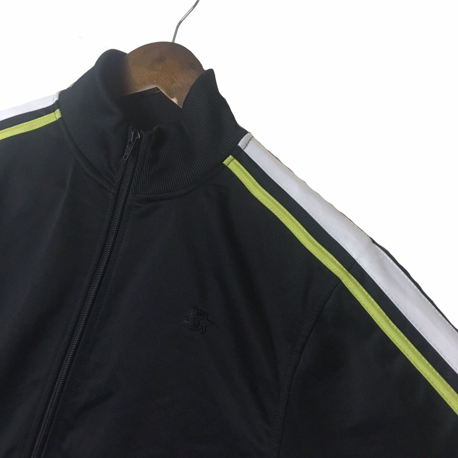 Starter Starter 90s vintage track jacket black silver tracksuit XS Size US XS / EU 42 / 0 - 2 Thumbnail