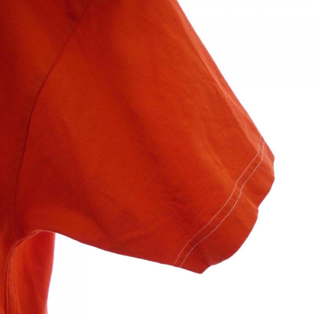 Junya Watanabe Short Sleeve Logo Printed Cotton Tshirt Orange Size US L / EU 52-54 / 3 - 6 Thumbnail