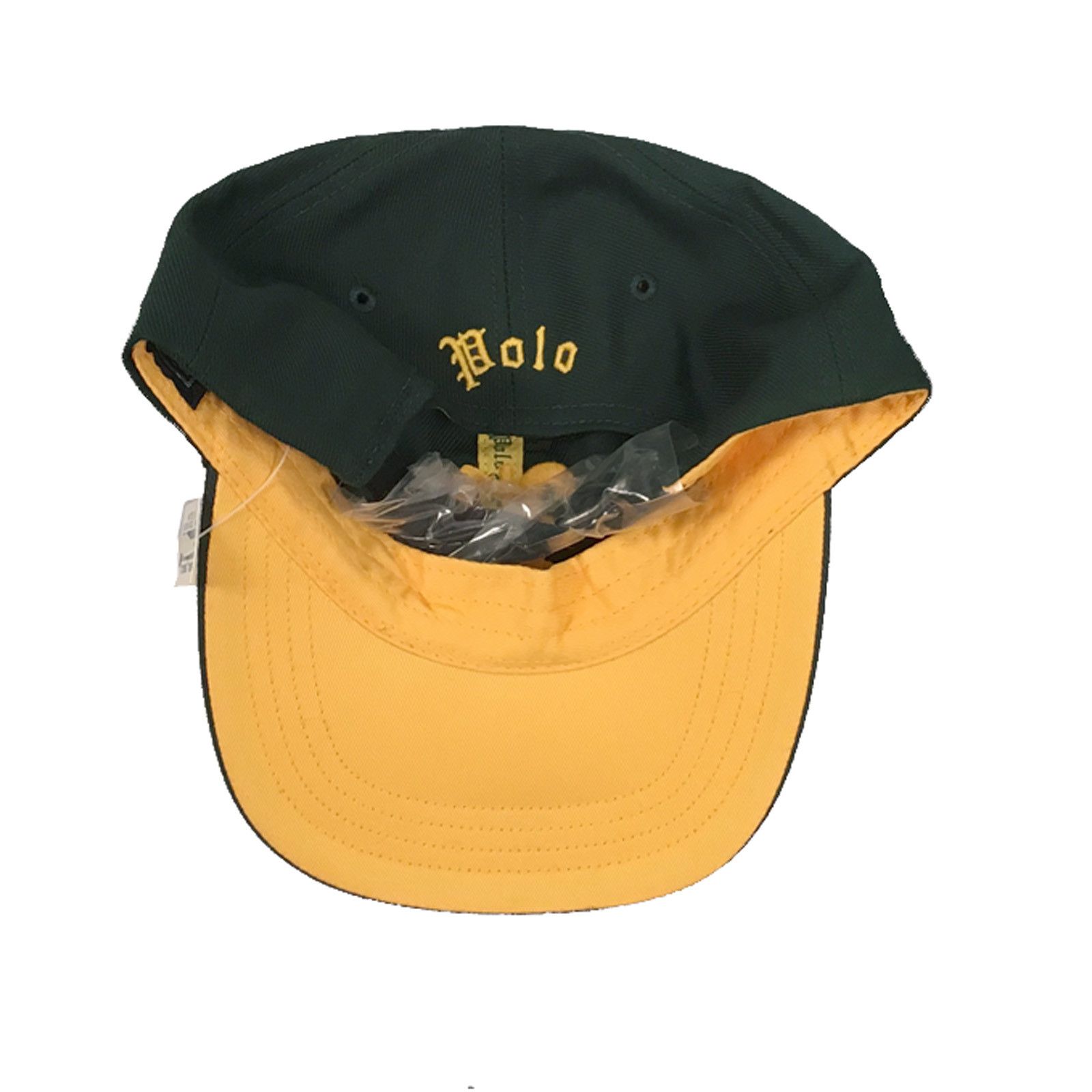 Polo Ralph Lauren NEW RARE Vintage Polo Ralph Lauren Baseball Hat Green Wool Size ONE SIZE - 2 Thumbnail