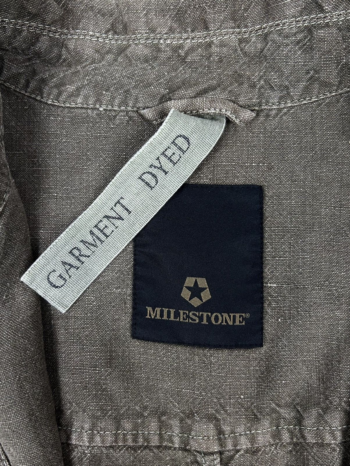 Alpha Industries × Diesel Military Milestone Linen Shirt Overshirt Jacket Size US L / EU 52-54 / 3 - 9 Thumbnail