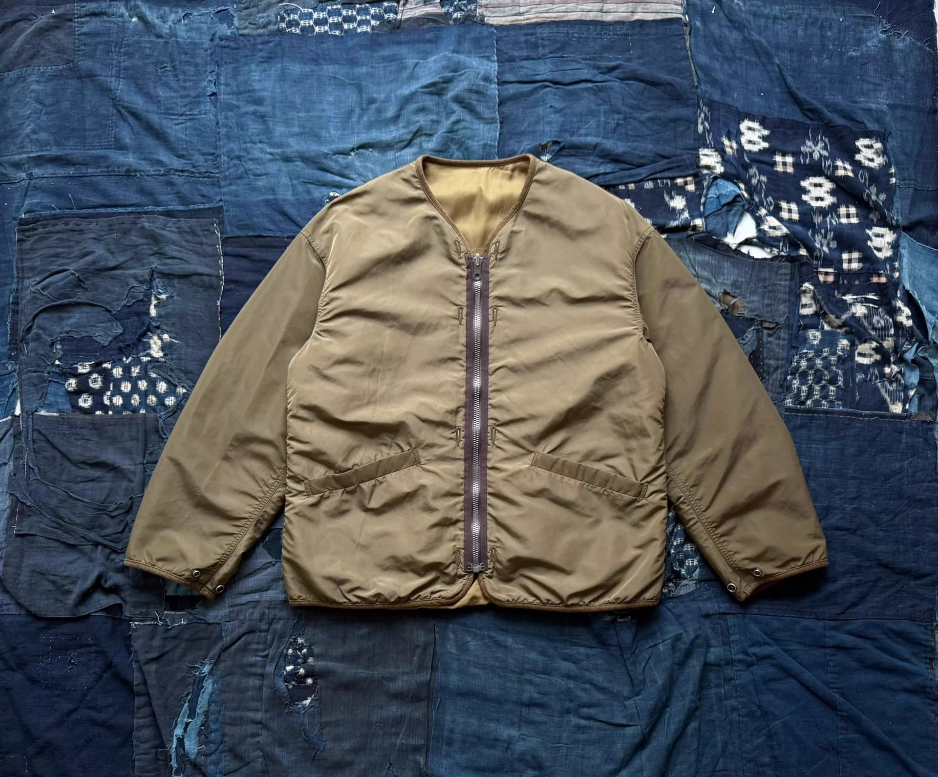 Visvim VISVIM 22AW IRIS JKT Olive Washed Indigo Double Jacket Size US M / EU 48-50 / 2 - 1 Thumbnail