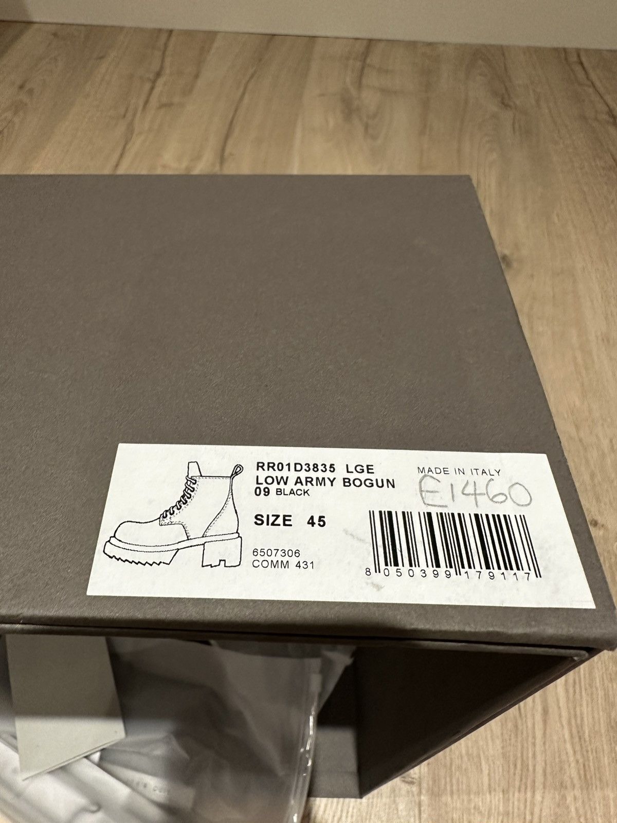 Rick Owens Rick Owen army bogun boots Size US 11 / EU 44 - 7 Thumbnail