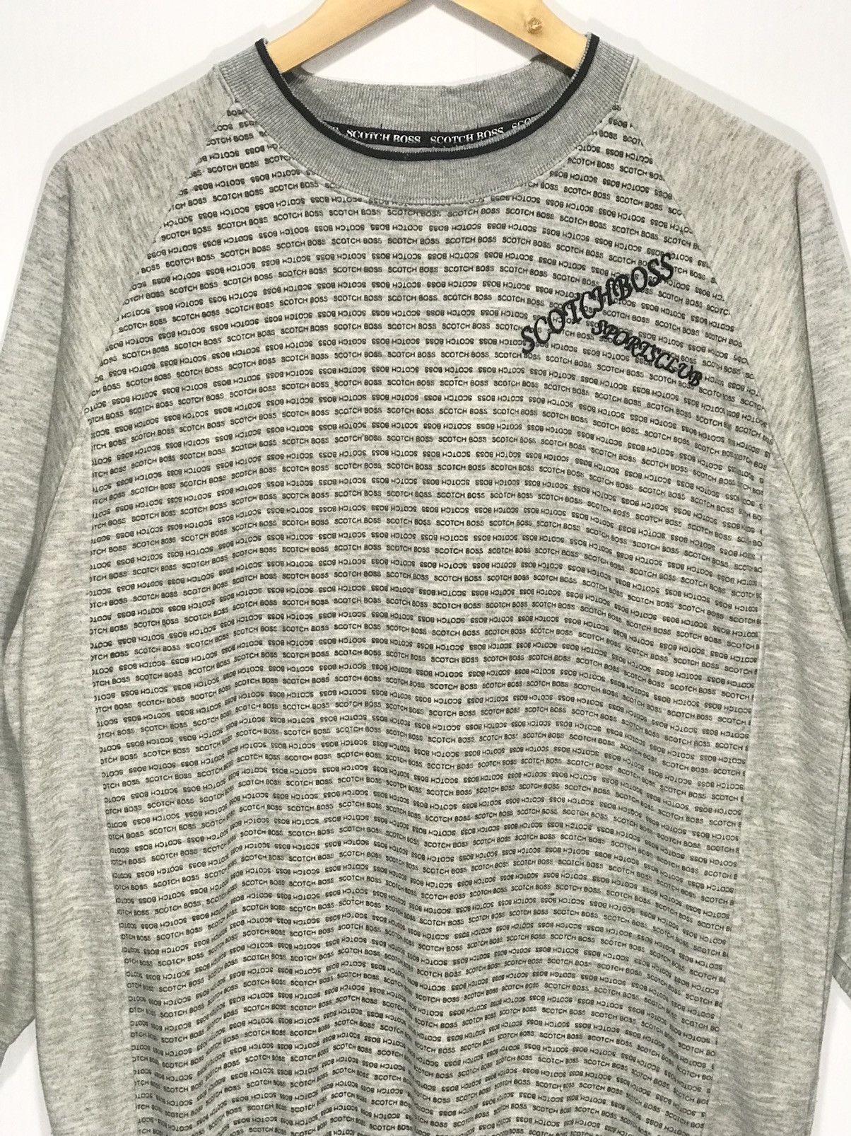 Japanese Brand × Vintage Vintage Scotch Boss Sportclub Sweatshirt Size L / US 10 / IT 46 - 5 Thumbnail