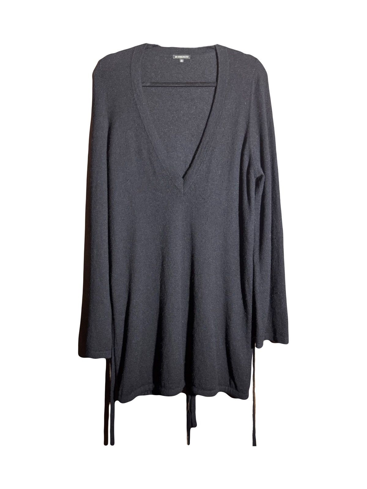 Ann Demeulemeester ann demeulemeester vintage wool knit dress 40 Size M / US 6-8 / IT 42-44 - 3 Thumbnail