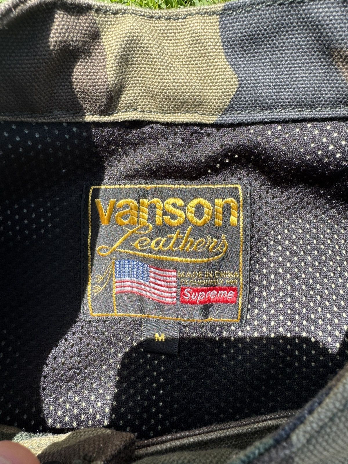 Supreme × Vanson Leathers Supreme Vanson Leathers Cordura Jacket Size US M / EU 48-50 / 2 - 4 Thumbnail