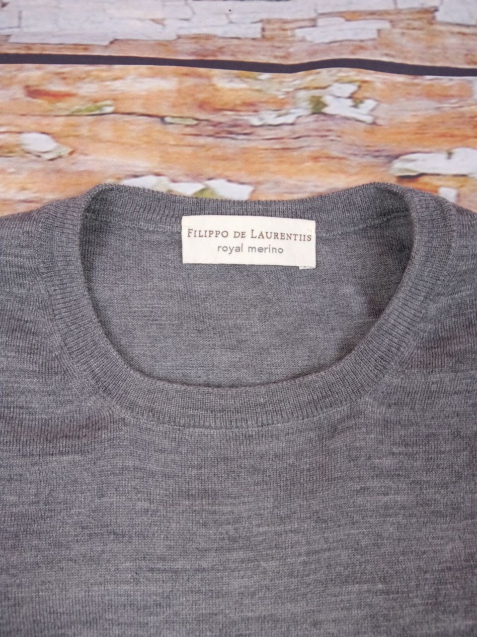 Other Filippo de Laurentiis 100% Superfine 120s Merino Wool Size US L / EU 52-54 / 3 - 3 Thumbnail