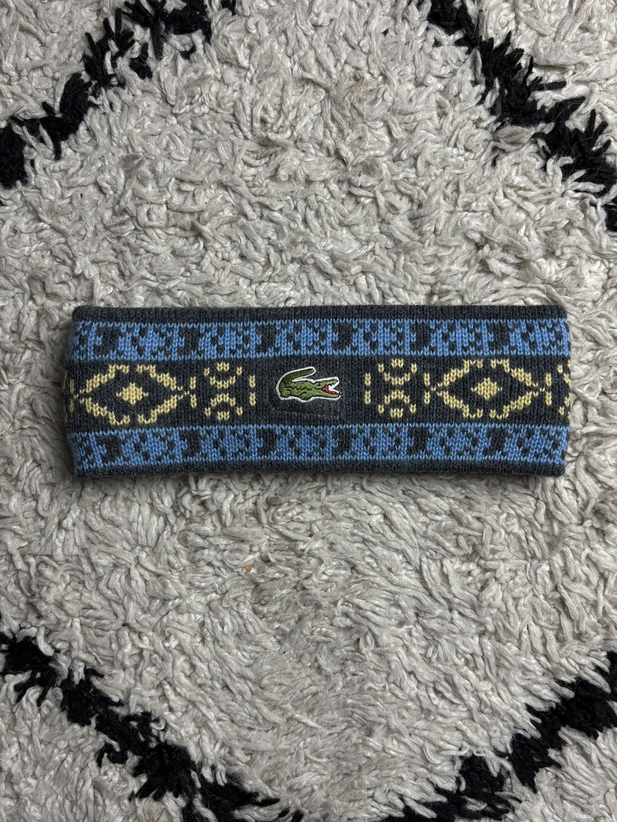 Lacoste Lacoste Vintage Headband Size ONE SIZE - 2 Thumbnail