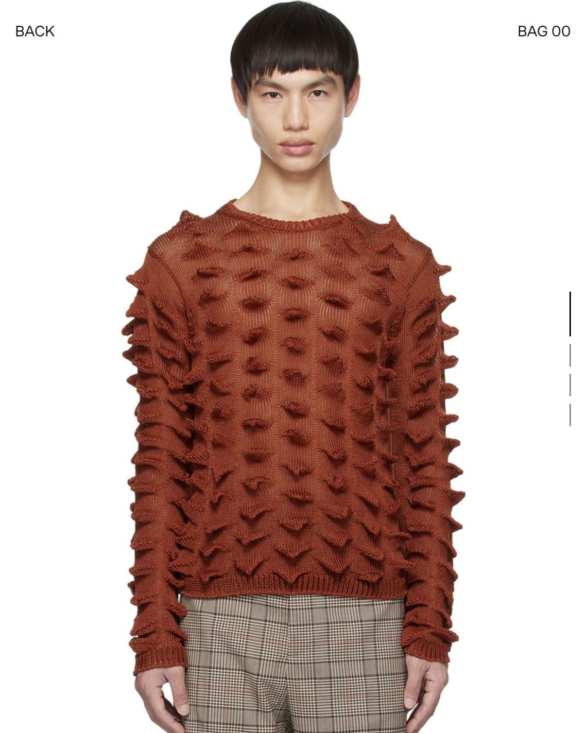 Acne Studios Acne Studios spiky sweater Size US S / EU 44-46 / 1 - 6 Thumbnail