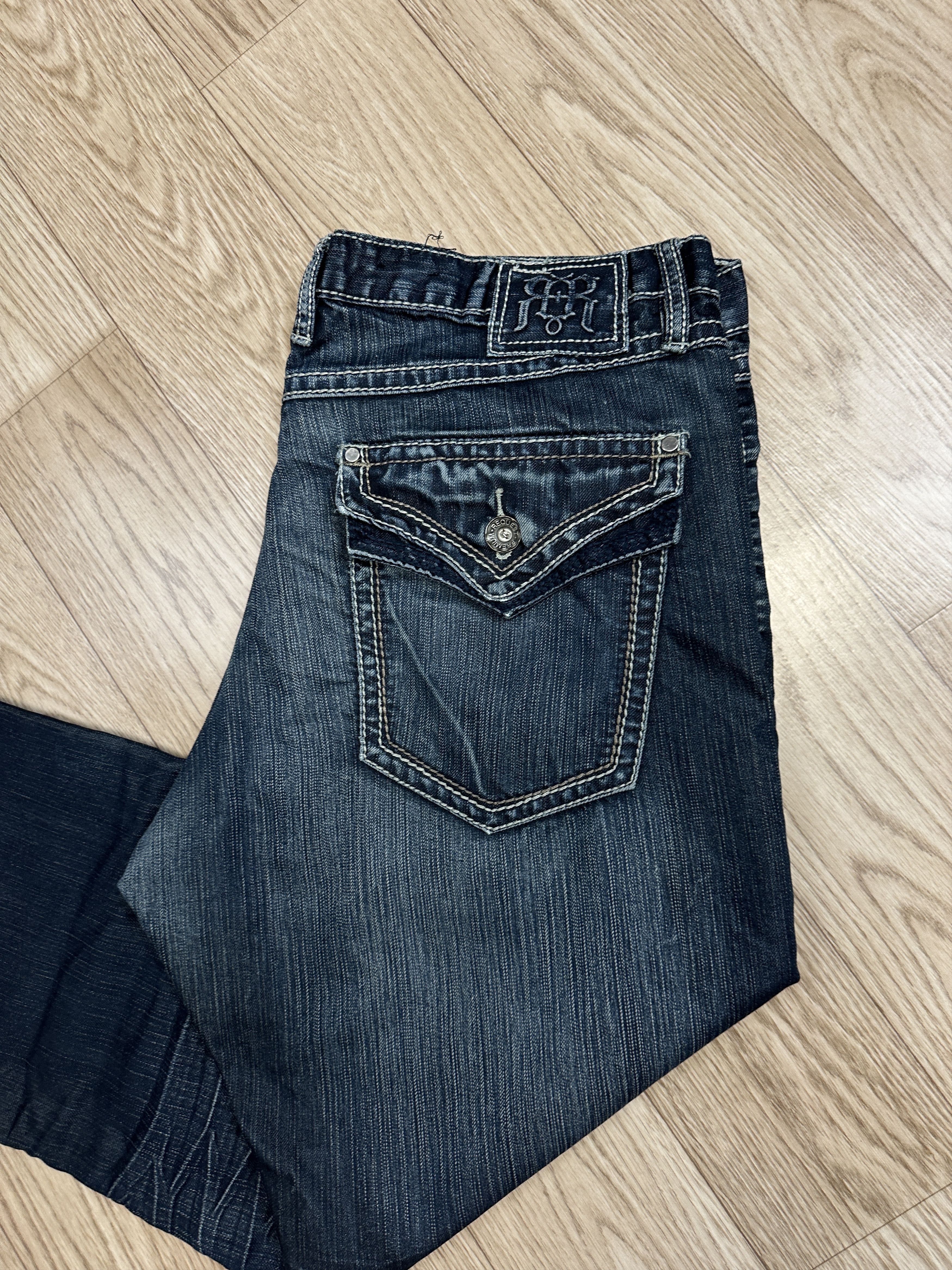 Request Jeans × Vintage Y2K Style Loose Fit Request Jeans Men's Denim 36x30 Size US 36 / EU 52 - 2 Thumbnail