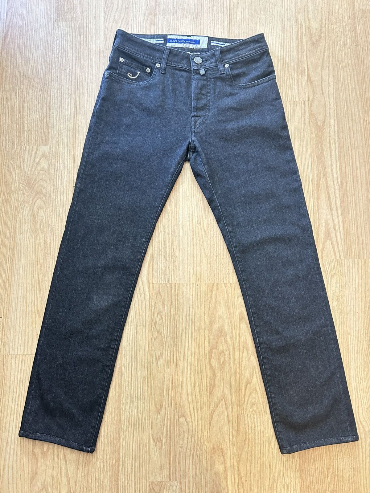 Jacob Cohen Jacob Cohën Bard Luxury Denim Jeans 31 Dark Wash Italy Size US 31 - 4 Thumbnail