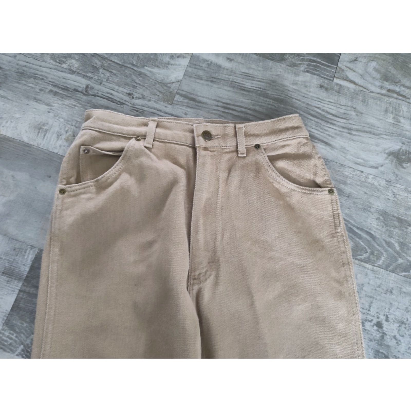 Vintage VINTAGE Lee Riders Jeans Women Straight 16 United States Brown Denim 5-Pocket High Rise USA Made Size 38" / US 16 / IT 52 - 3 Thumbnail